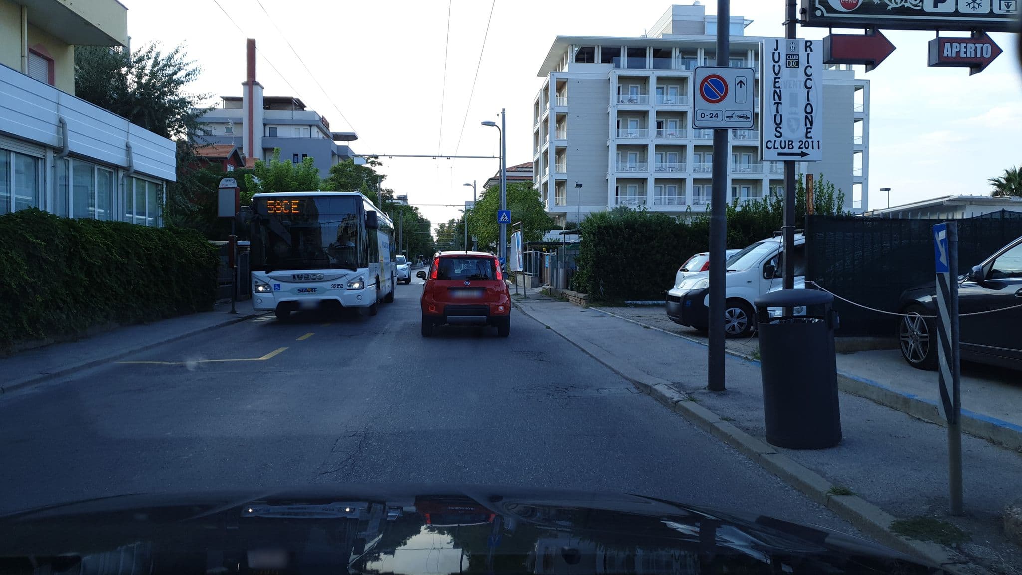 Street view near Marisa, Riccione