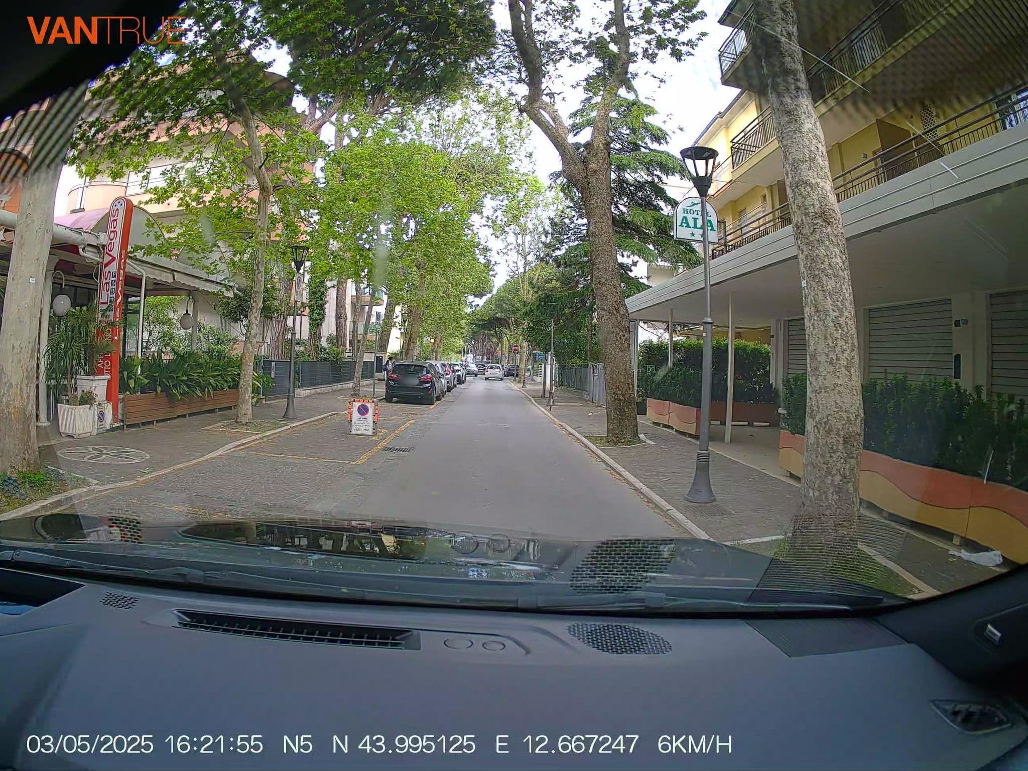 Street view near Las Vegas, Riccione