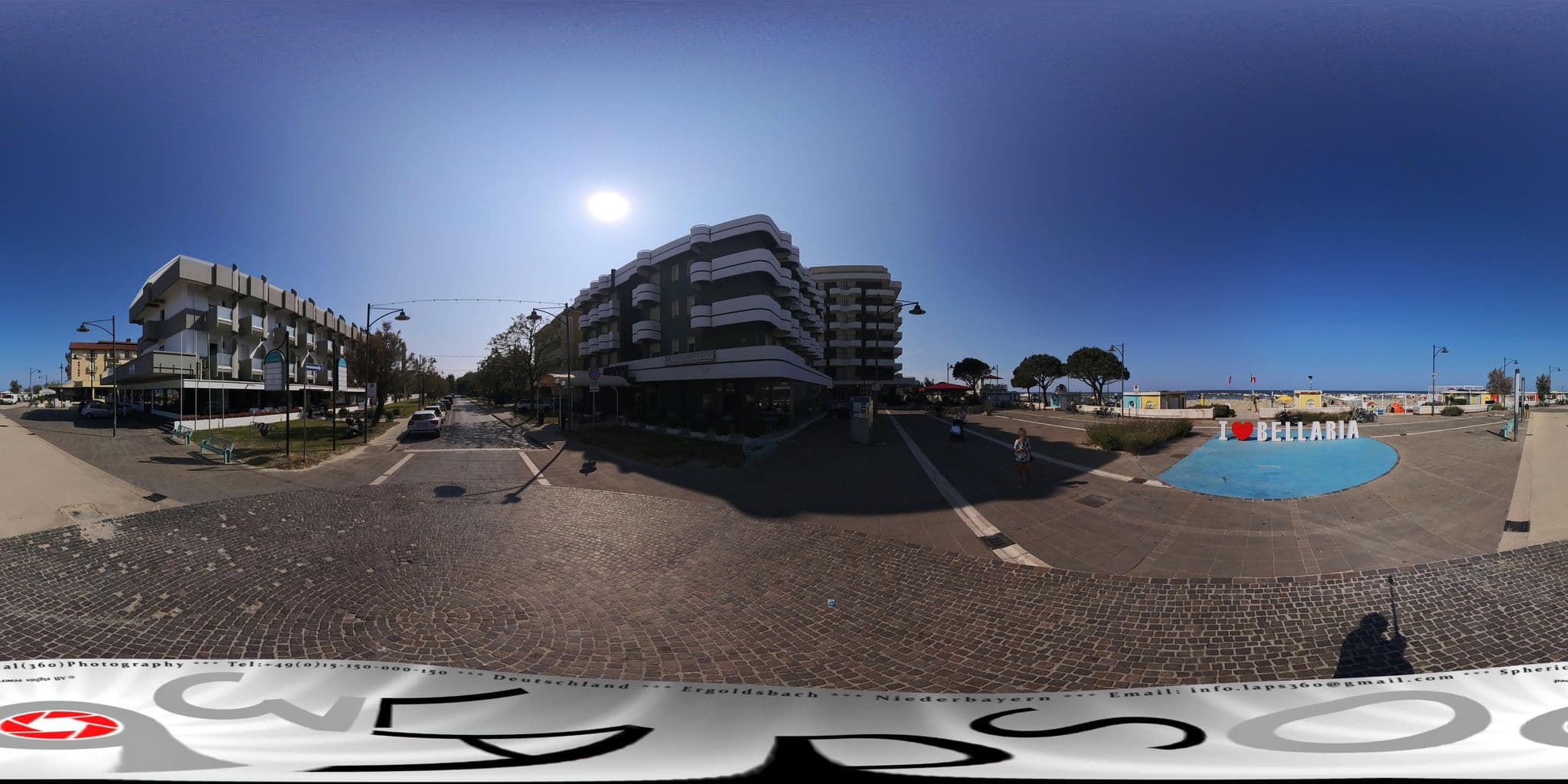 Street view near Hotel Splendid Suisse, Bellaria-Igea Marina