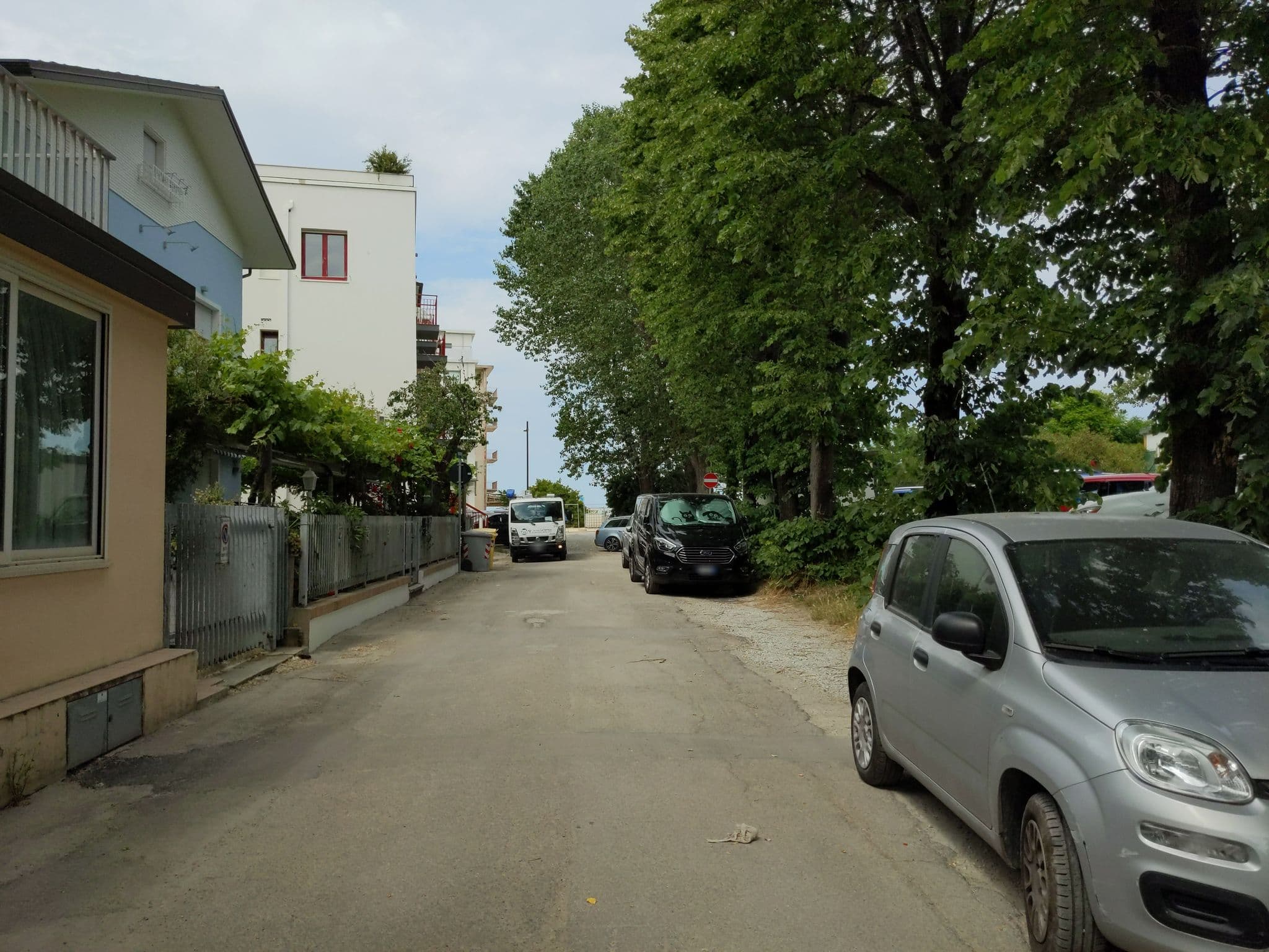 Street view near B&B Villa Lauda, Rimini