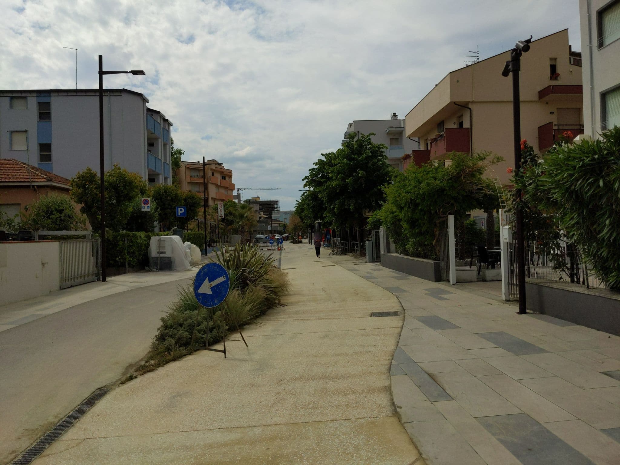 Street view near Hotel Laika, Rimini