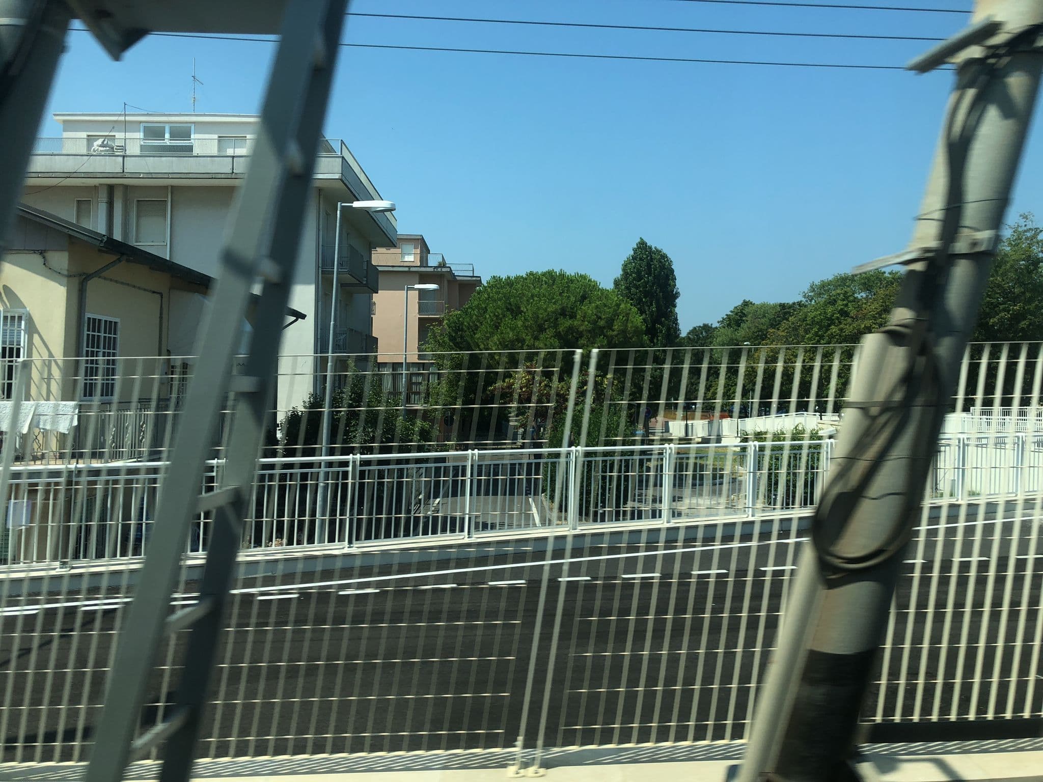 Street view near Hotel Oletta, Rimini