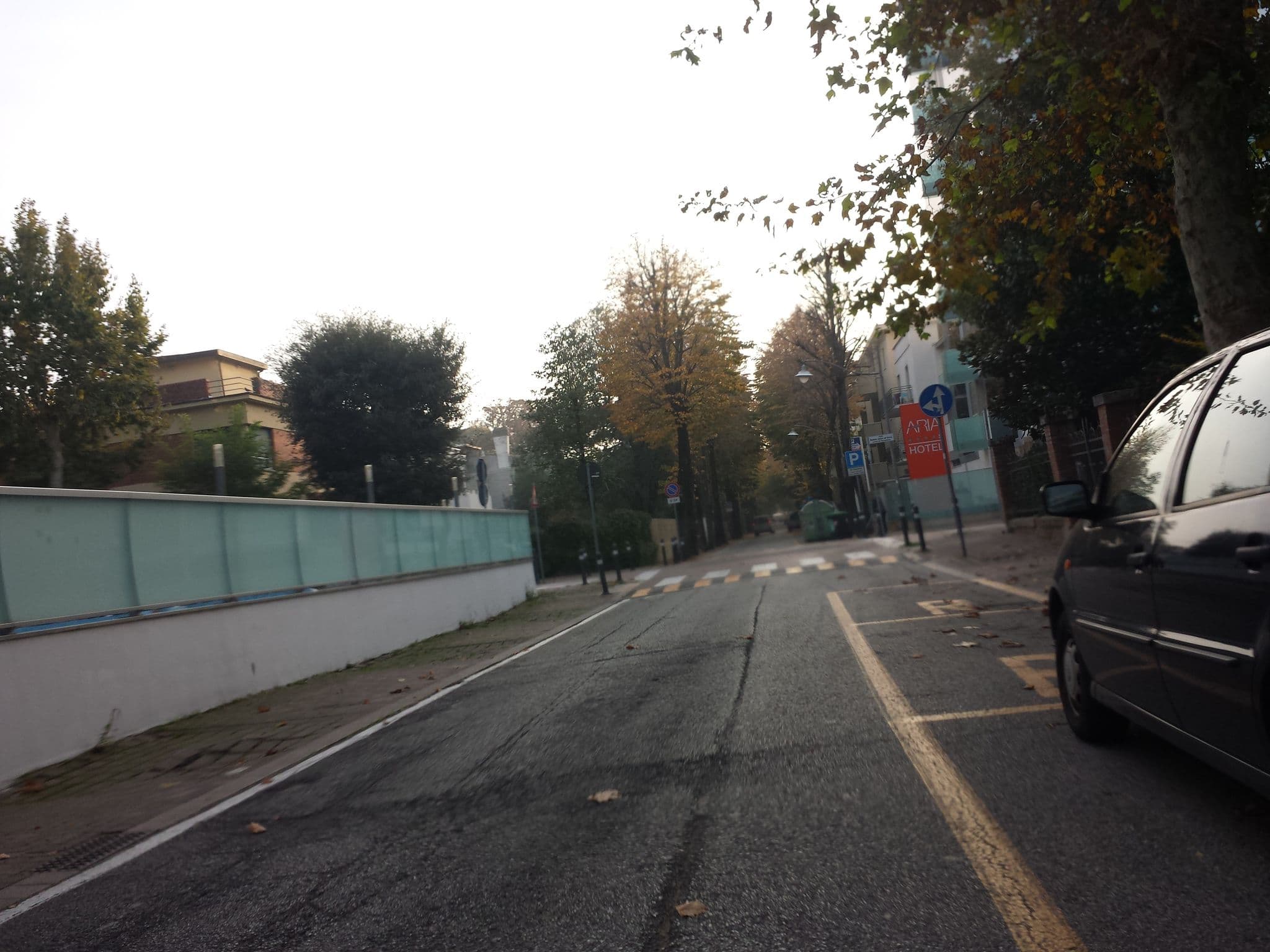 Street view near Aqua, Rimini