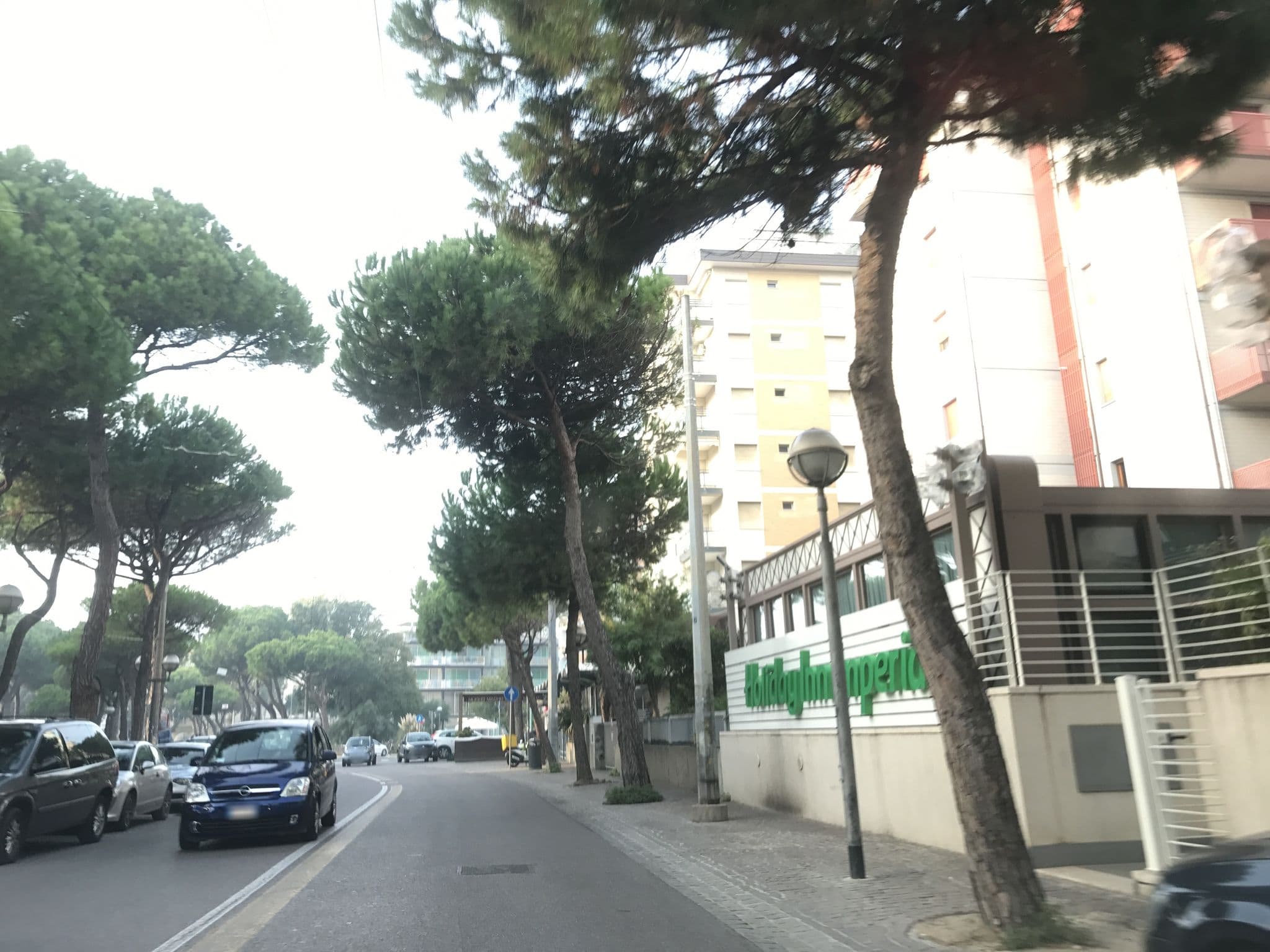 Street view near Imperiale, Rimini