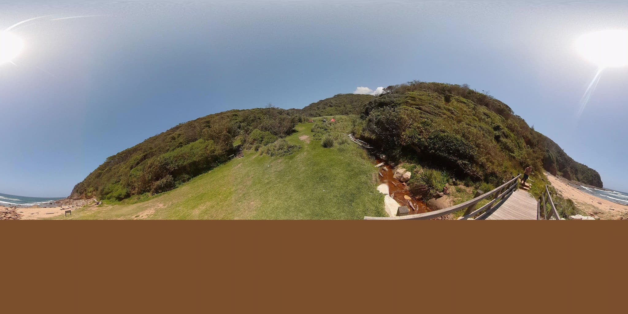 Street view near Little Beach Camping Area, Macmasters Beach — © Eucalyptus (CC BY-SA · Mapillary)