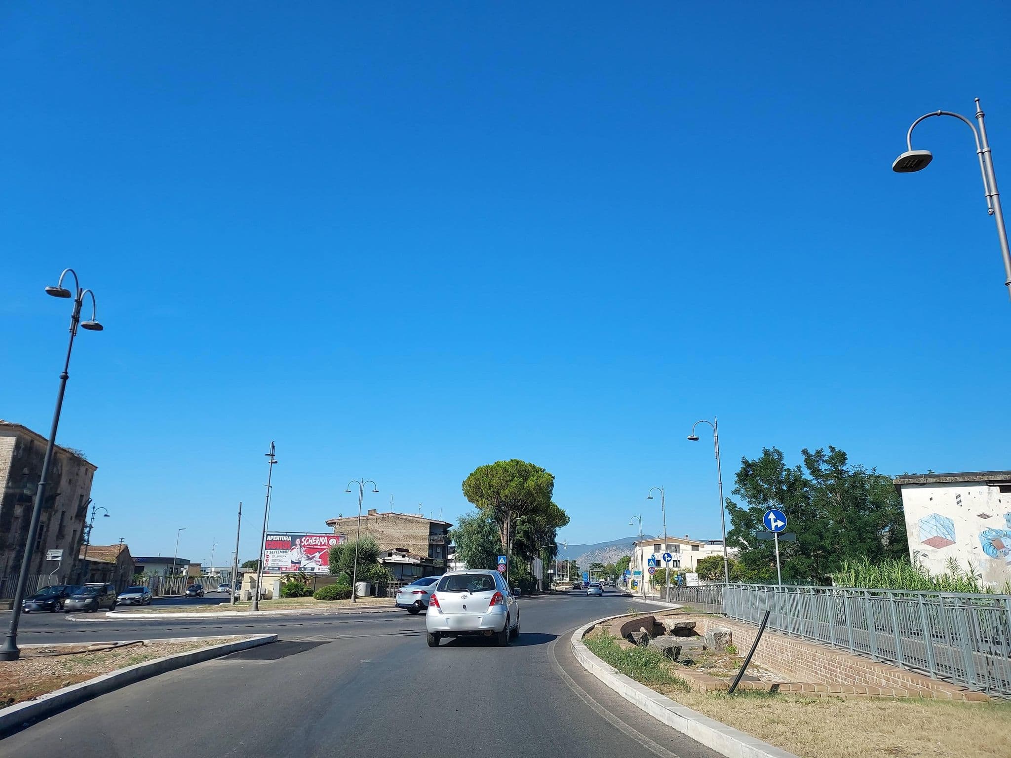 Street view near Le Dimore di Ponteselce, Fondi — © odiug (CC BY-SA · Mapillary)