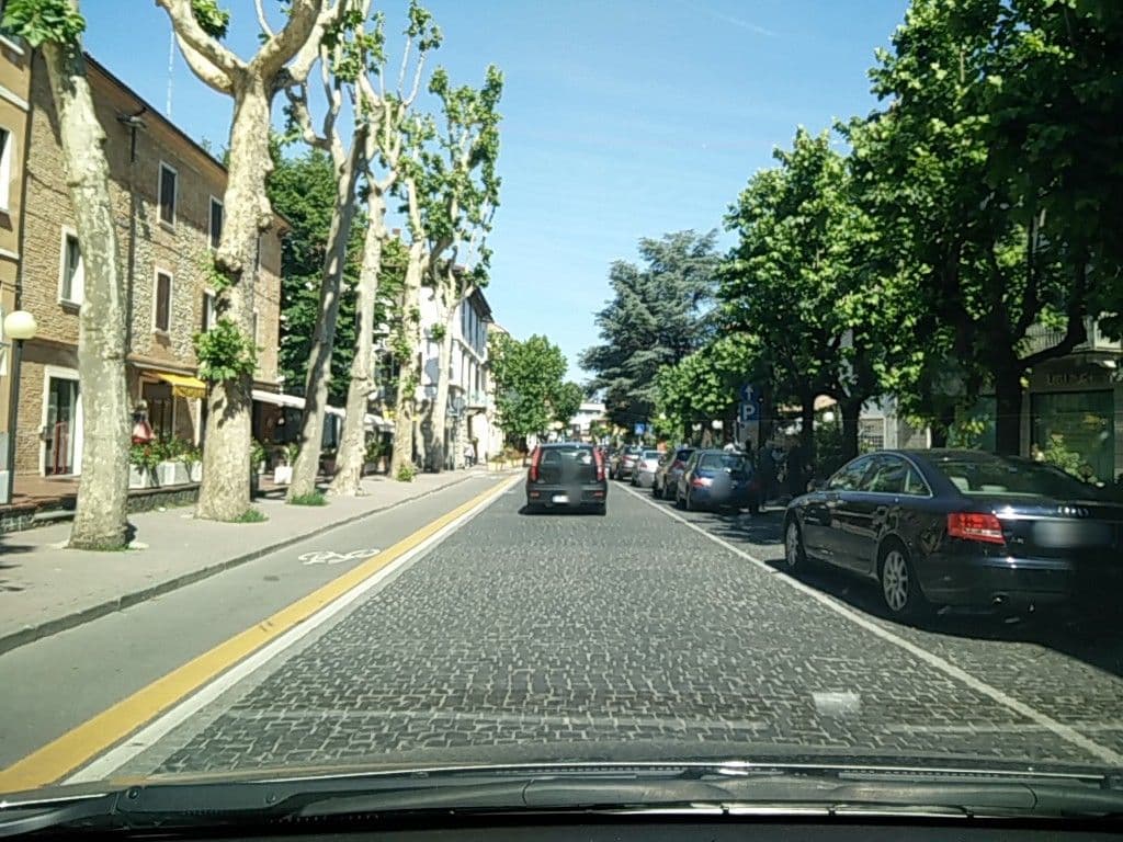 Street view near HOTEL CLEMENTI, Salice Terme — © bellazambo (CC BY-SA · Mapillary)