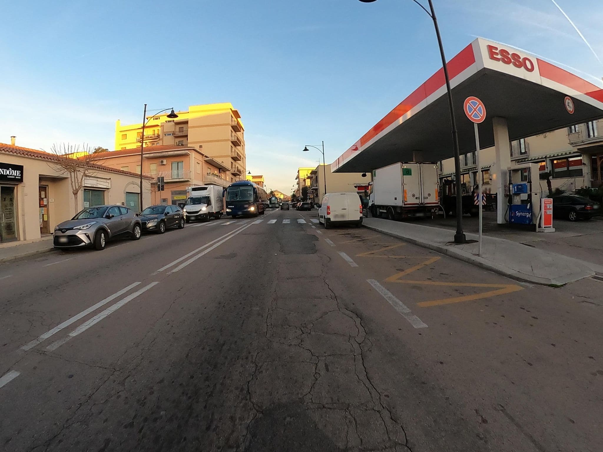Street view near Hotel Stella 2000, Olbia — © joostjakob (CC BY-SA · Mapillary)