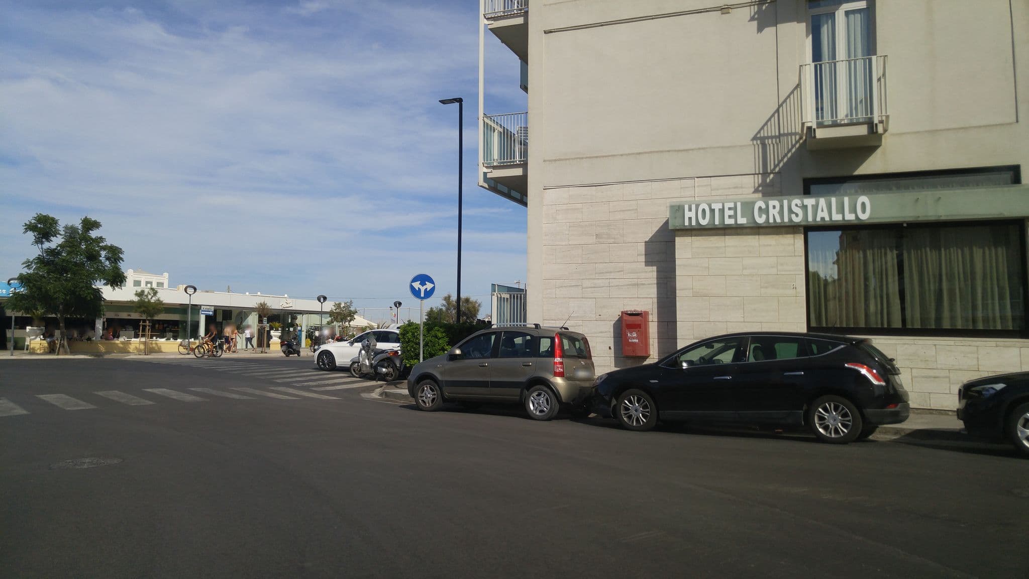 Street view near Hotel Cristallo, Senigallia — © sorcrosc (CC BY-SA · Mapillary)