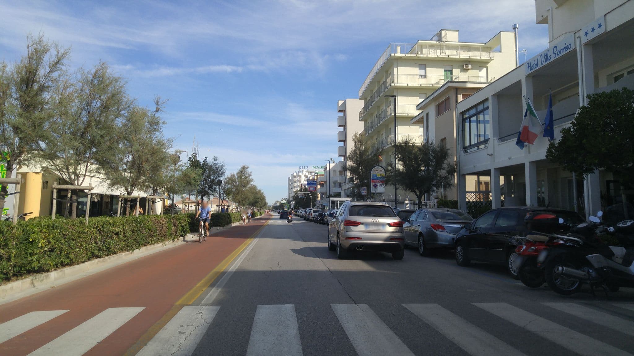 Street view near Villa Sorriso, Senigallia — © sorcrosc (CC BY-SA · Mapillary)