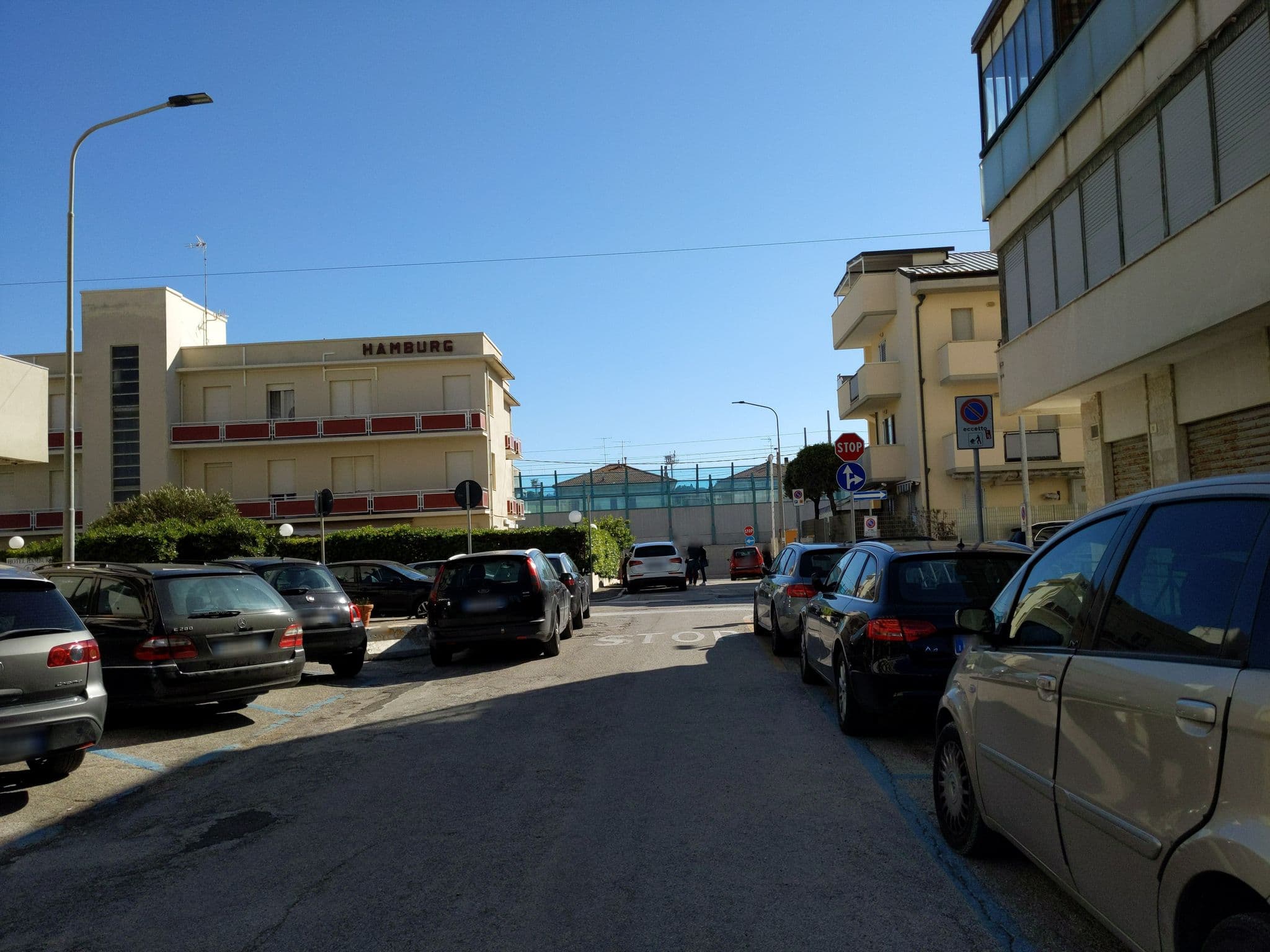 Street view near Hotel Europa, Senigallia — © sorcrosc (CC BY-SA · Mapillary)