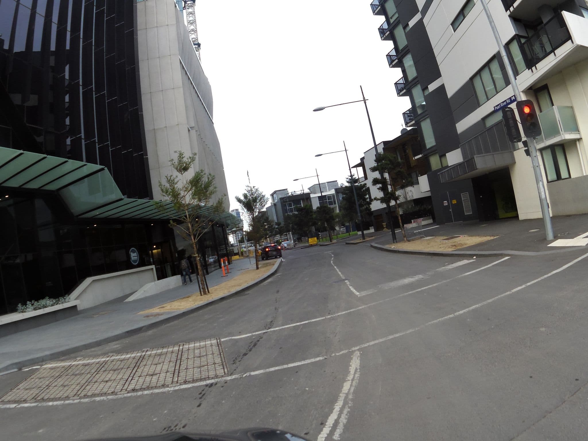 Street view near Vibe Hotel Melbourne Docklands, Docklands — © skillsy (CC BY-SA · Mapillary)
