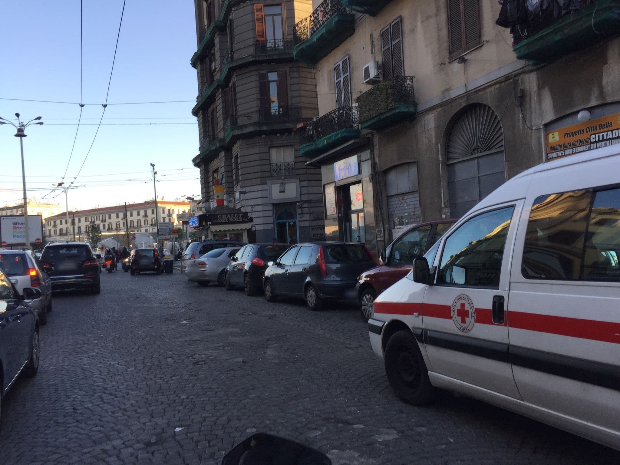 Street view near San Giorgio, Naples — © luis92 (CC BY-SA · Mapillary)