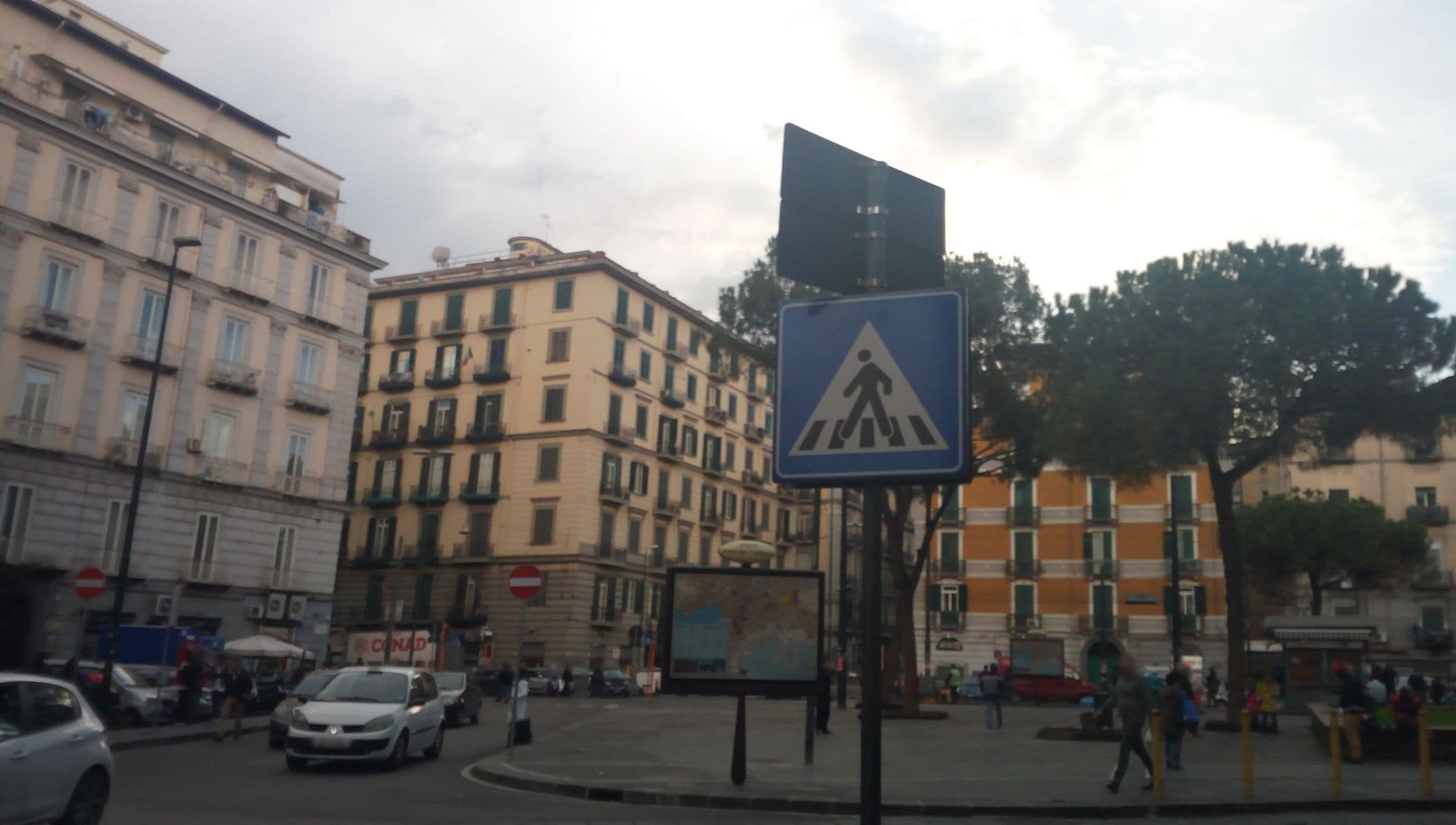 Street view near Hotel Best Western Plaza, Naples — © davidemorale (CC BY-SA · Mapillary)