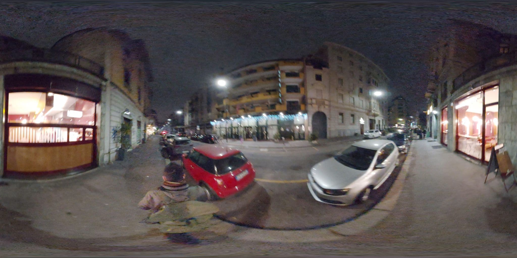 Street view near Hotel Mythos, Brera