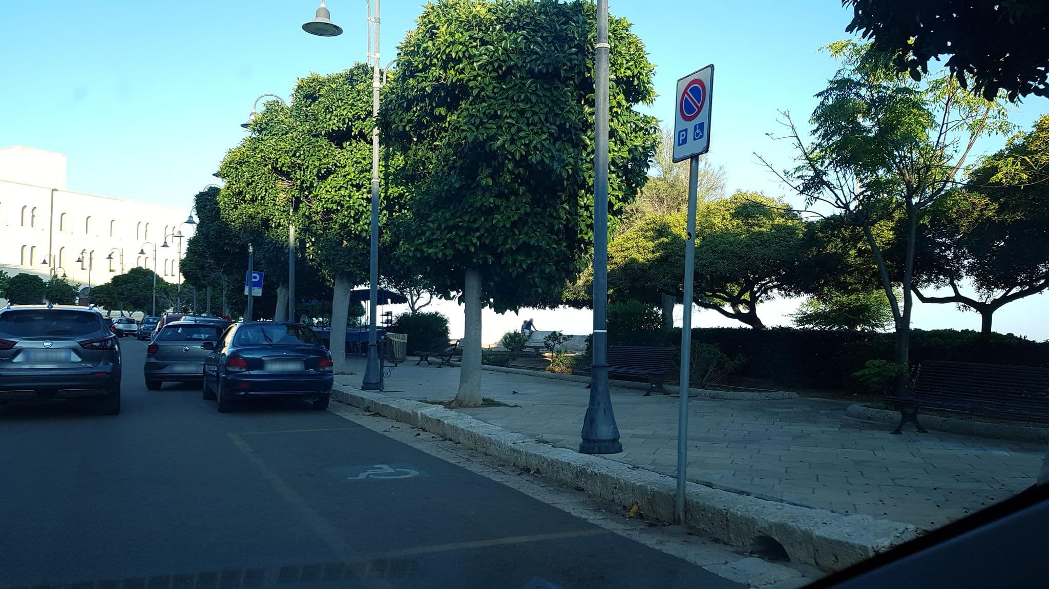 Street view near Albergo Palazzo, Cerfignano — © ale_zena_it (CC BY-SA · Mapillary)