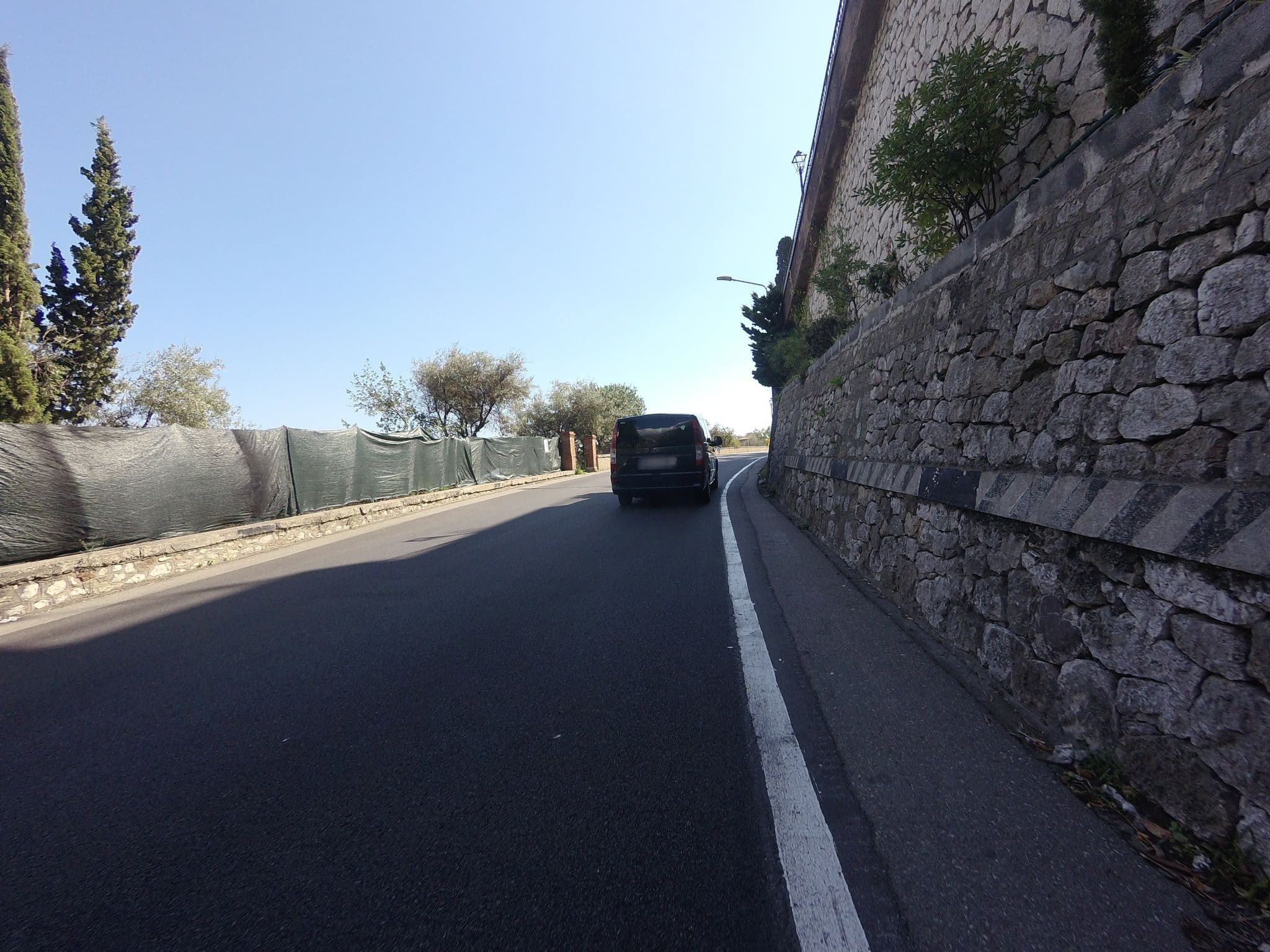 Street view near Bay Palace Hotel, Taormina