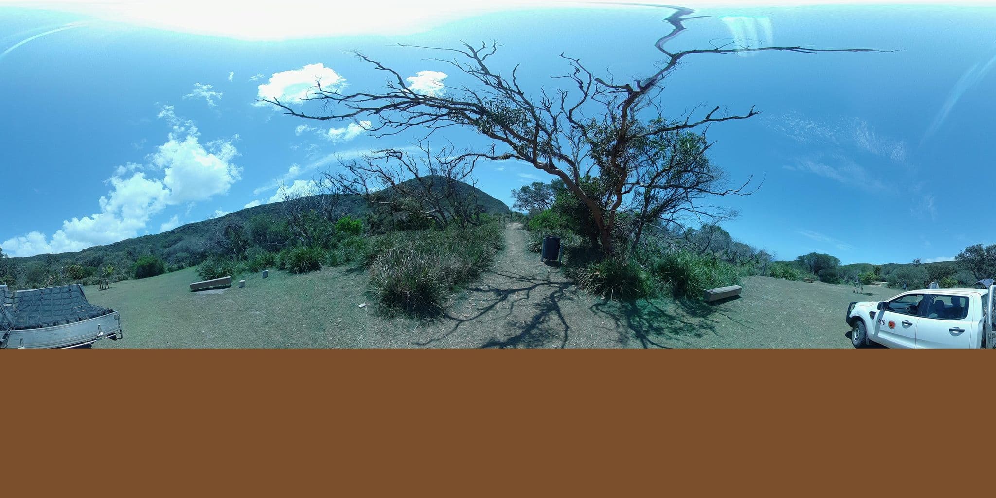 Street view near Tallow Beach Campground, Booker Bay — © Eucalyptus (CC BY-SA · Mapillary)