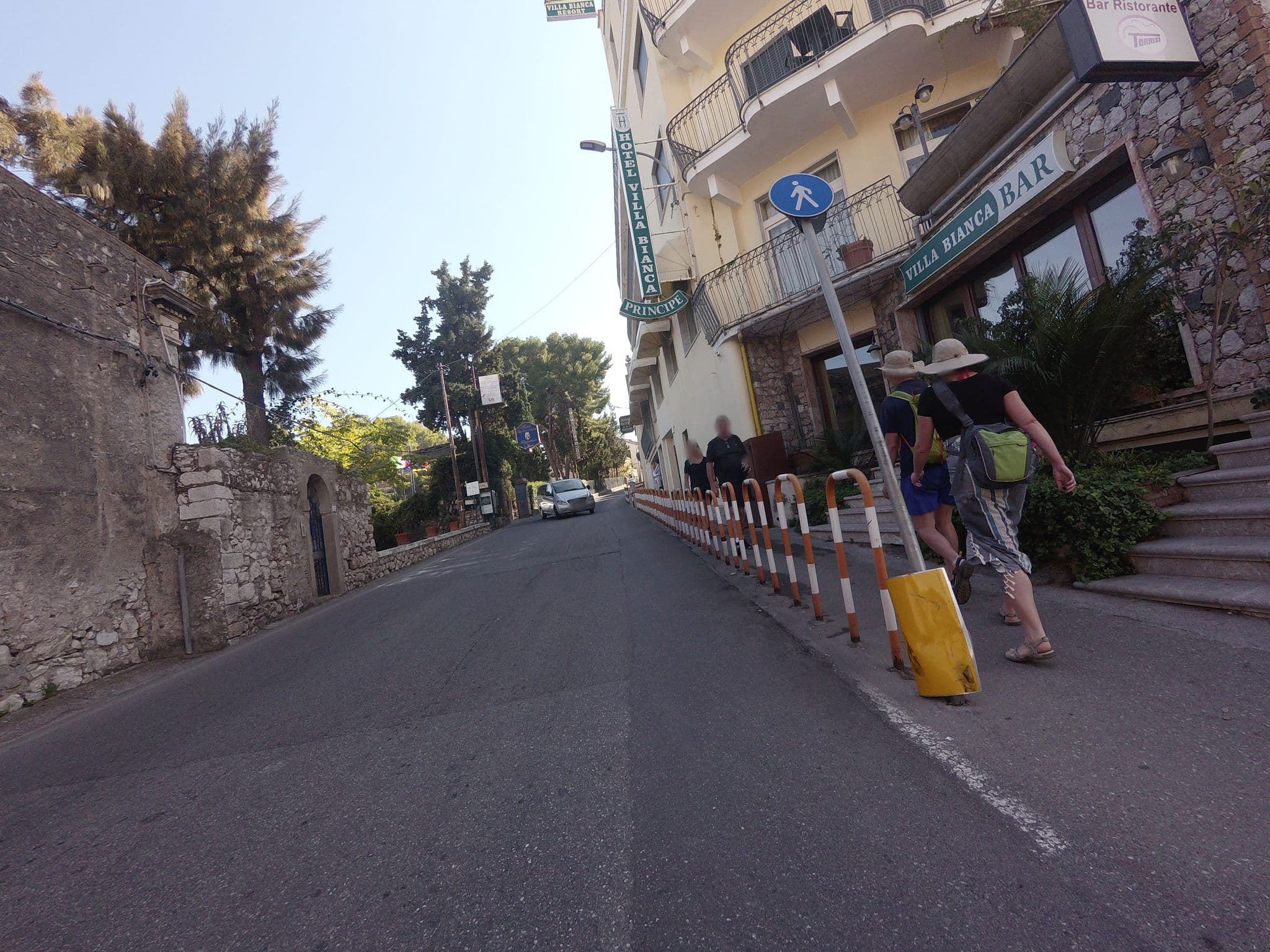 Street view near Hotel Villa Bianca Resort, Taormina