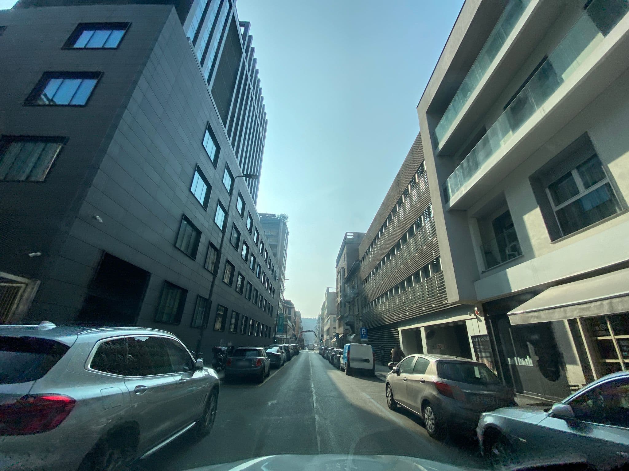 Street view near Hyatt Centric Milan Centrale, Brera