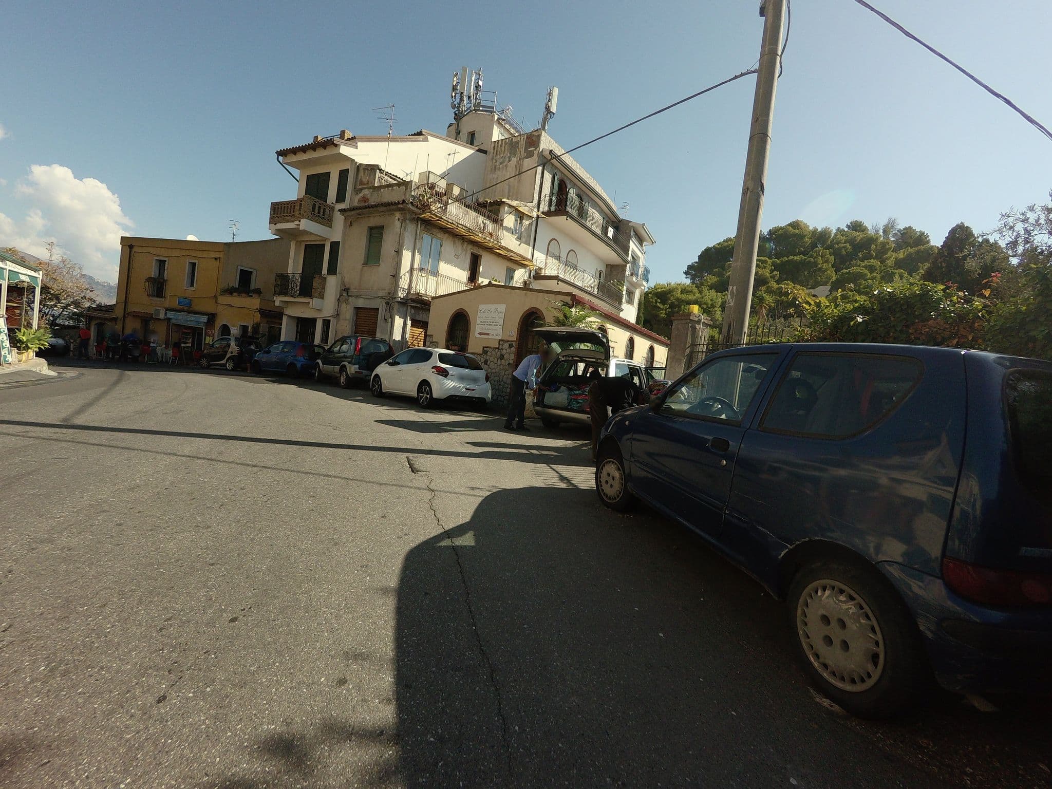 Street view near Hotel Gallodoro, Taormina