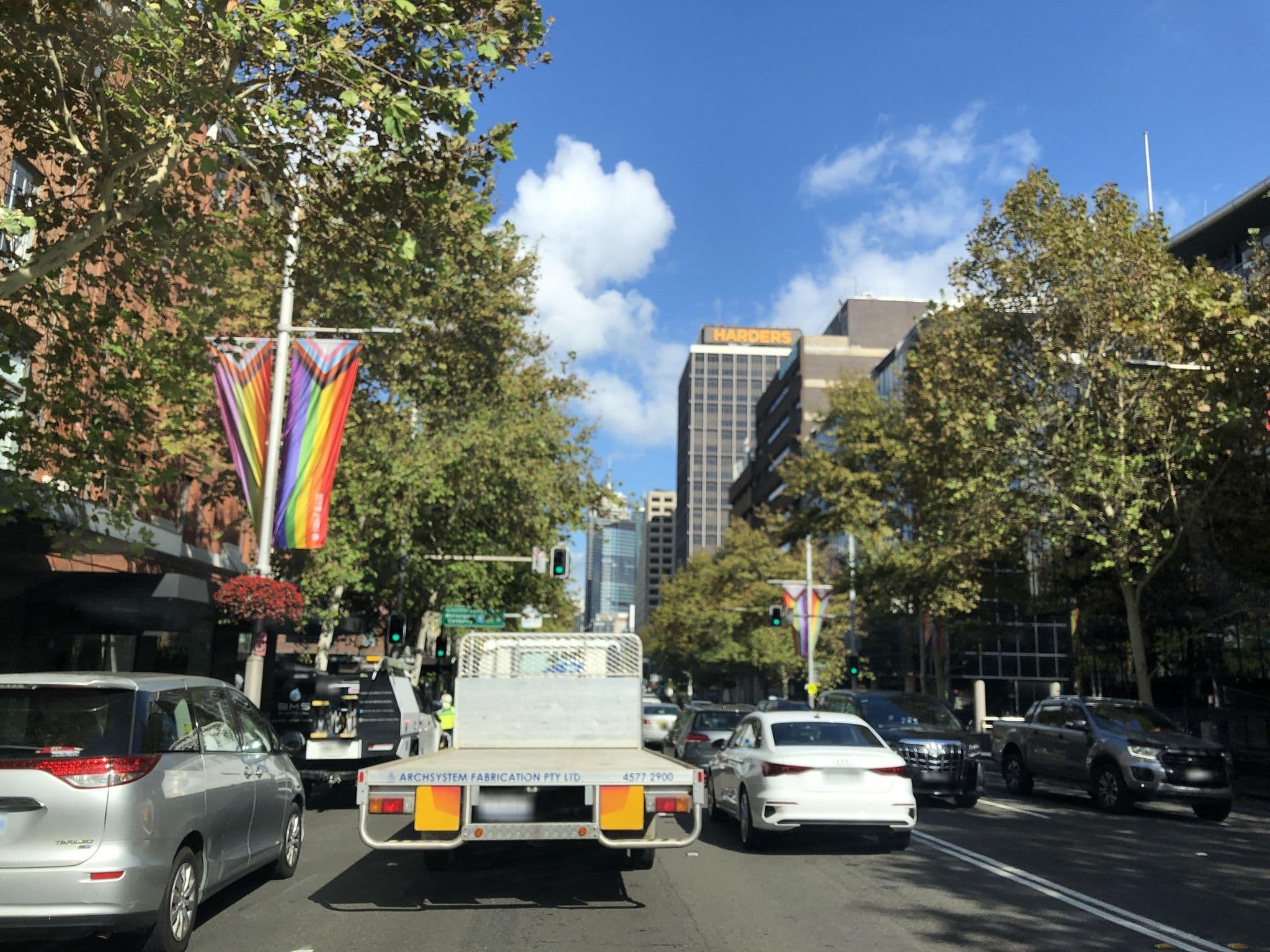 Street view near ibis budget Sydney East, Darlinghurst — © jlstudio (CC BY-SA · Mapillary)