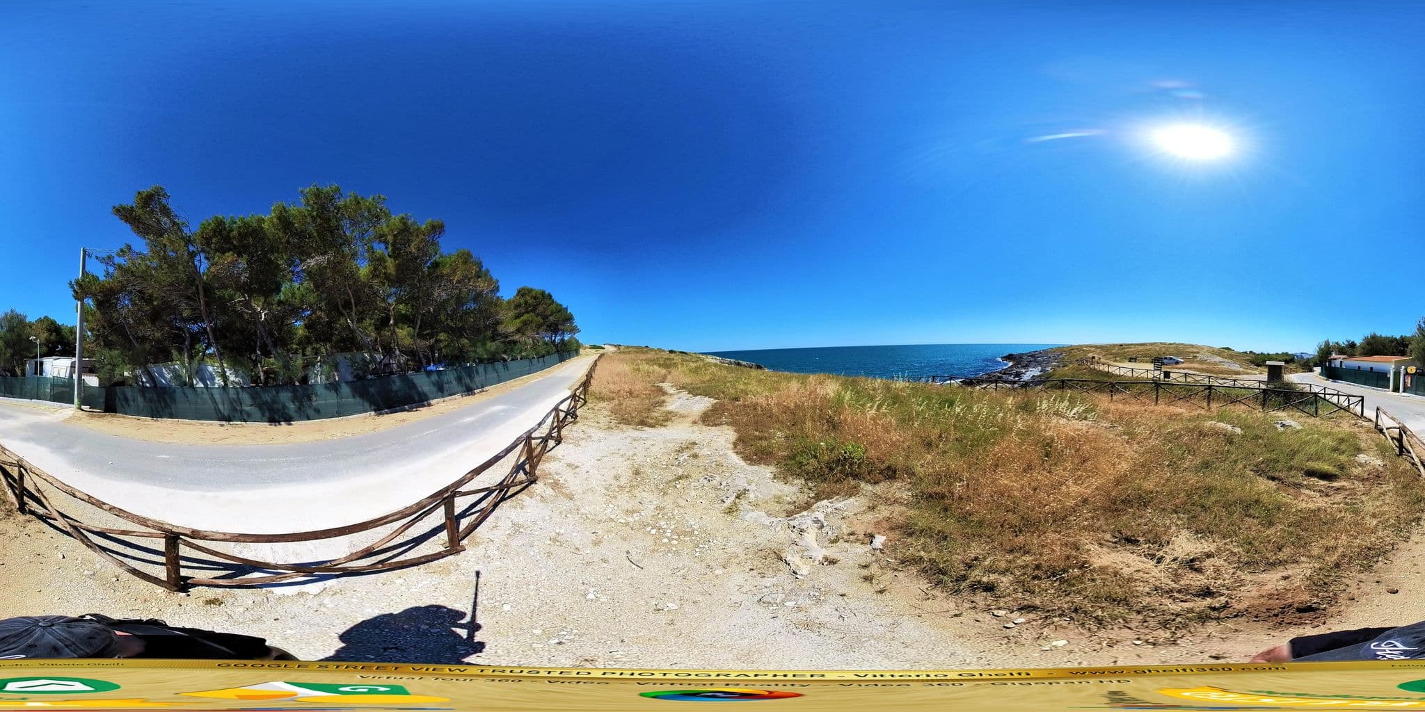 Street view near Camping Molinella, Vieste — © Ghelfi360 (CC BY-SA · Mapillary)