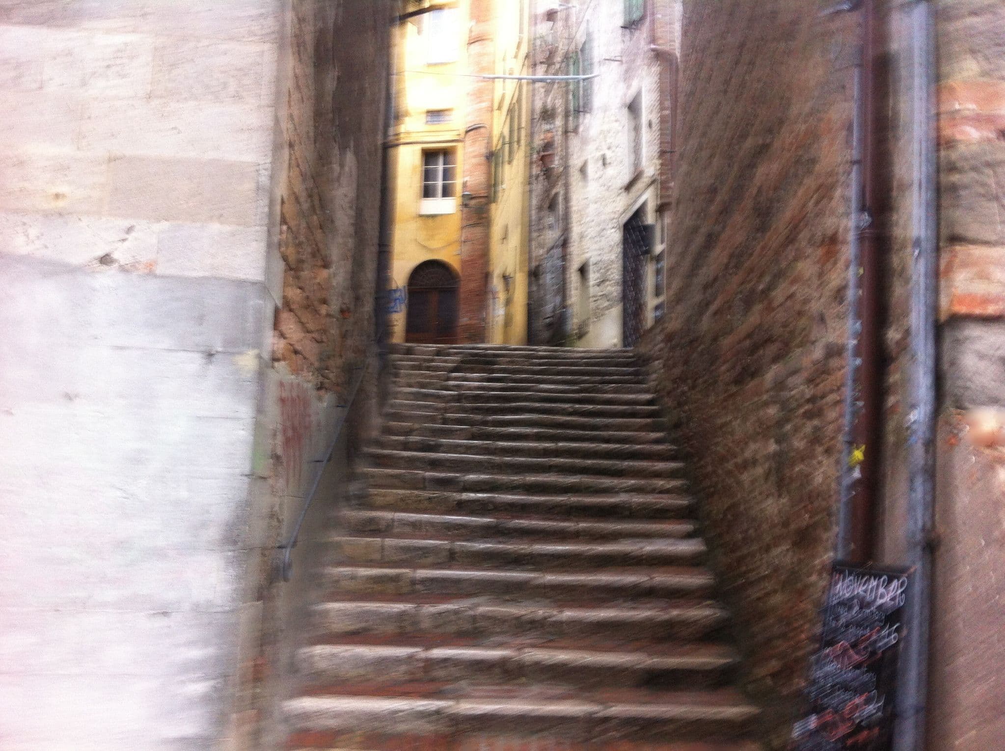 Street view near Little Italy Hostel, Perugia — © maura (CC BY-SA · Mapillary)