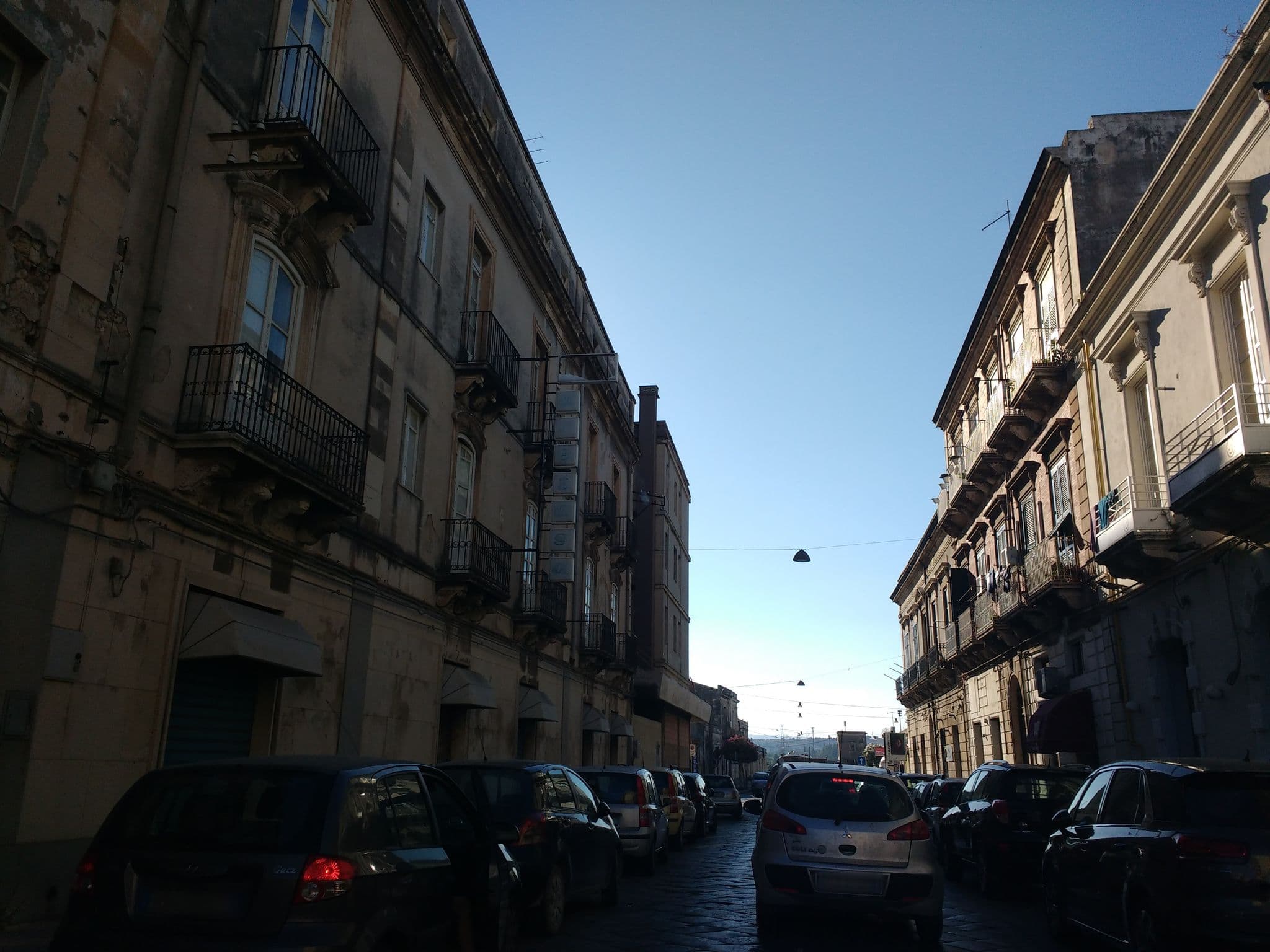 Street view near LoL Hostel, Siracusa