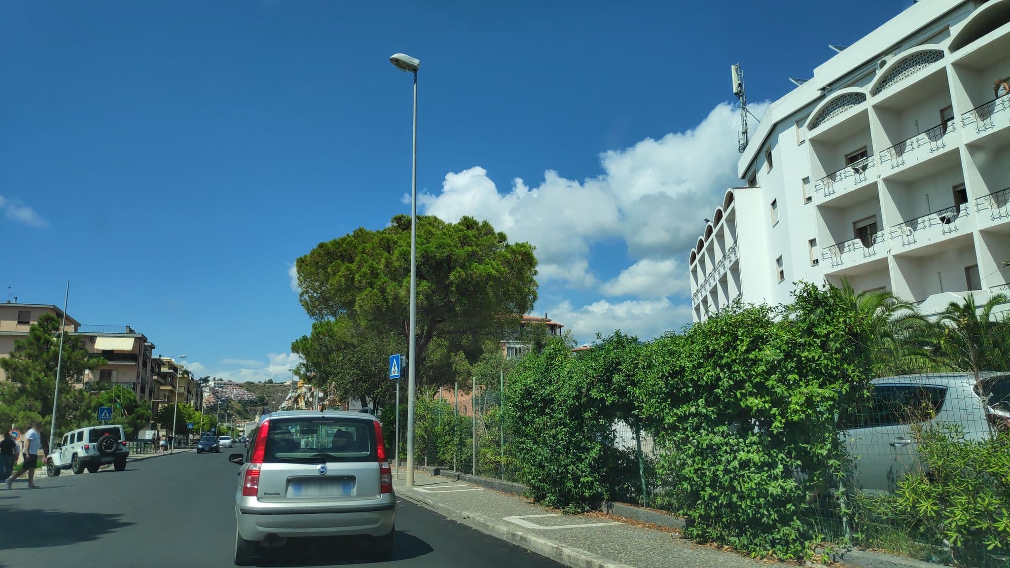 Street view near Hotel Village Santa Caterina, Scalea — © marcuscalabresus (CC BY-SA · Mapillary)
