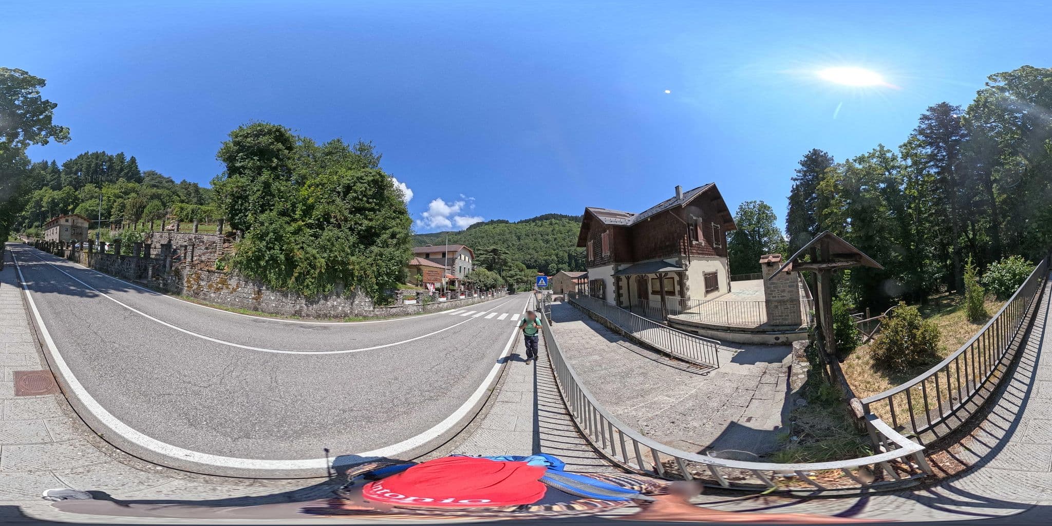 Street view near Albergo Ristorante La Foresta, Soci — © mircozorzo (CC BY-SA · Mapillary)