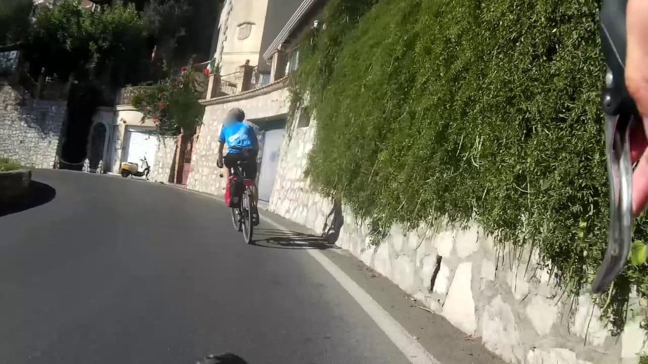 Street view near Villa Greta, Taormina