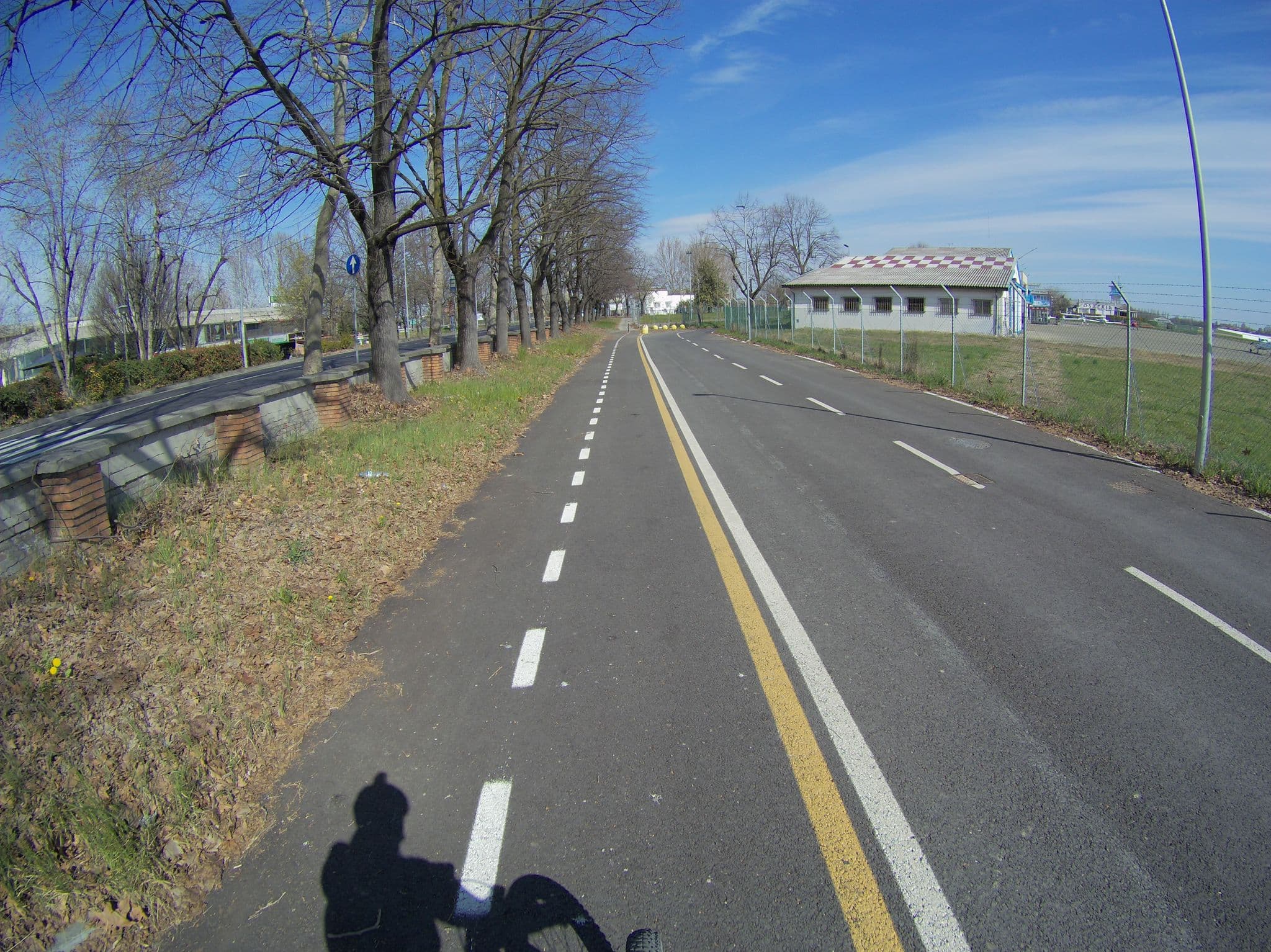 Street view near Hotel Airone, Reggio nell'Emilia