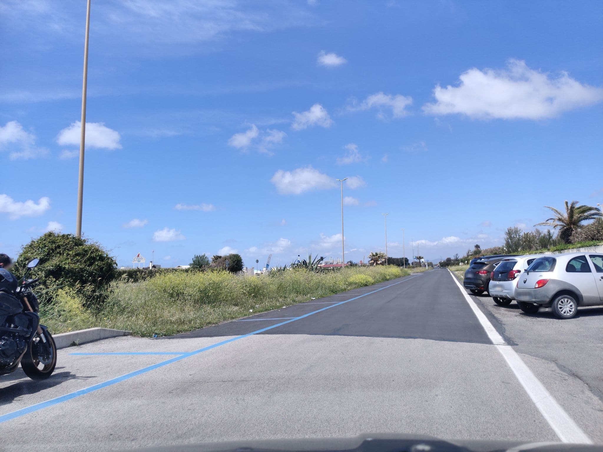 Street view near La Conchiglia, Fregene — © panbauletto (CC BY-SA · Mapillary)