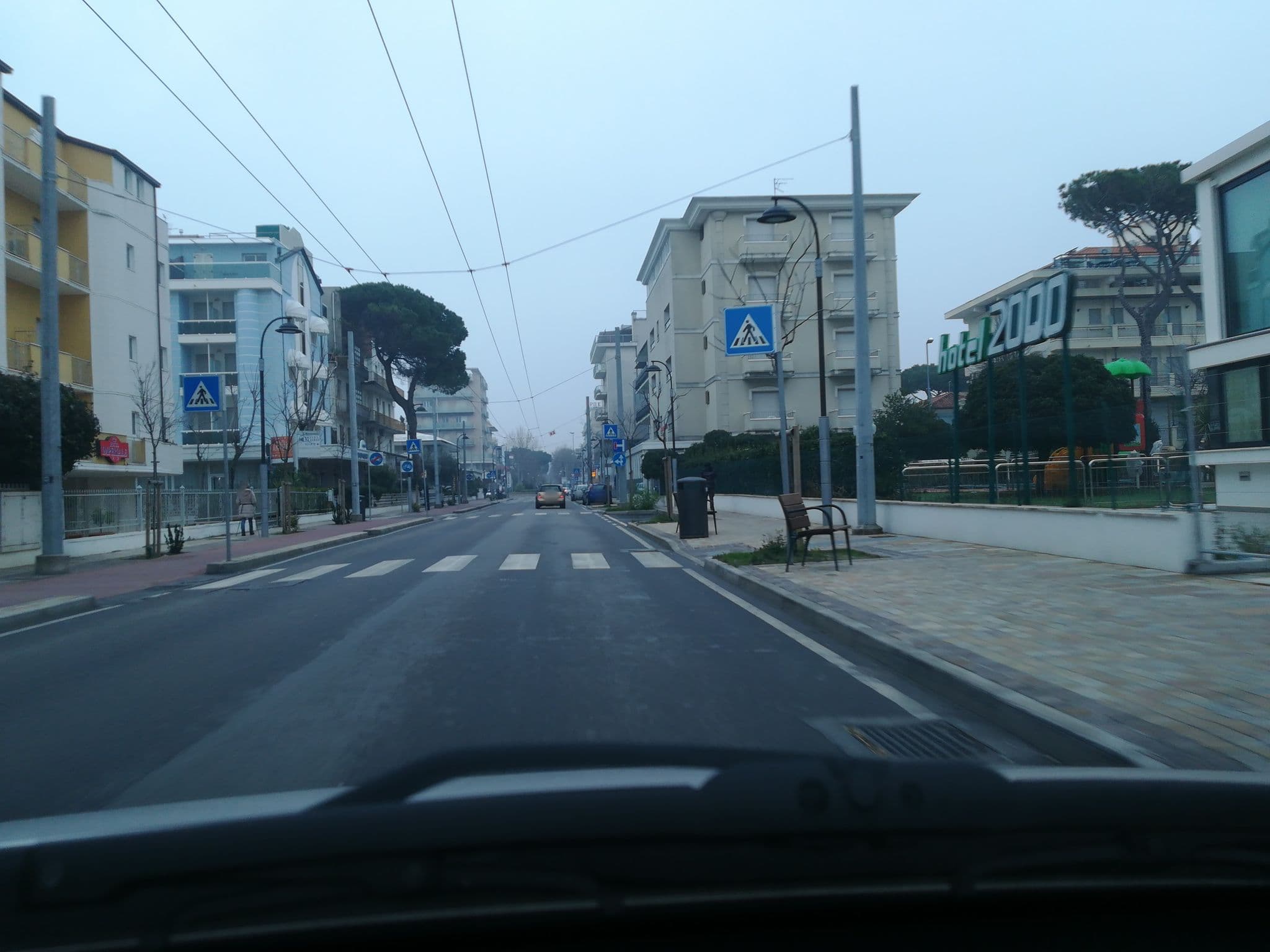 Street view near 2000, Riccione