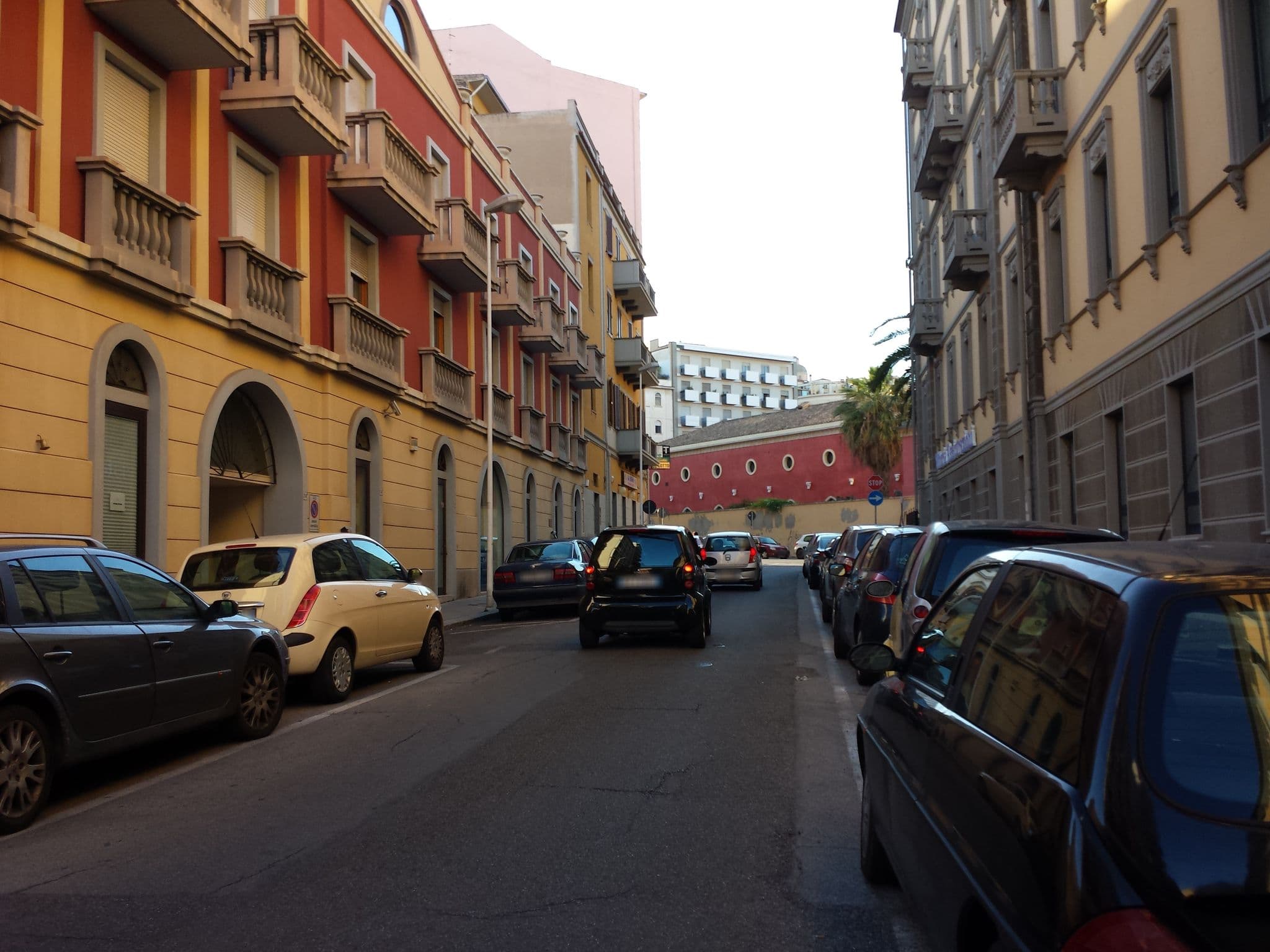 Street view near Palazzo Doglio, Cagliari — © franmu (CC BY-SA · Mapillary)
