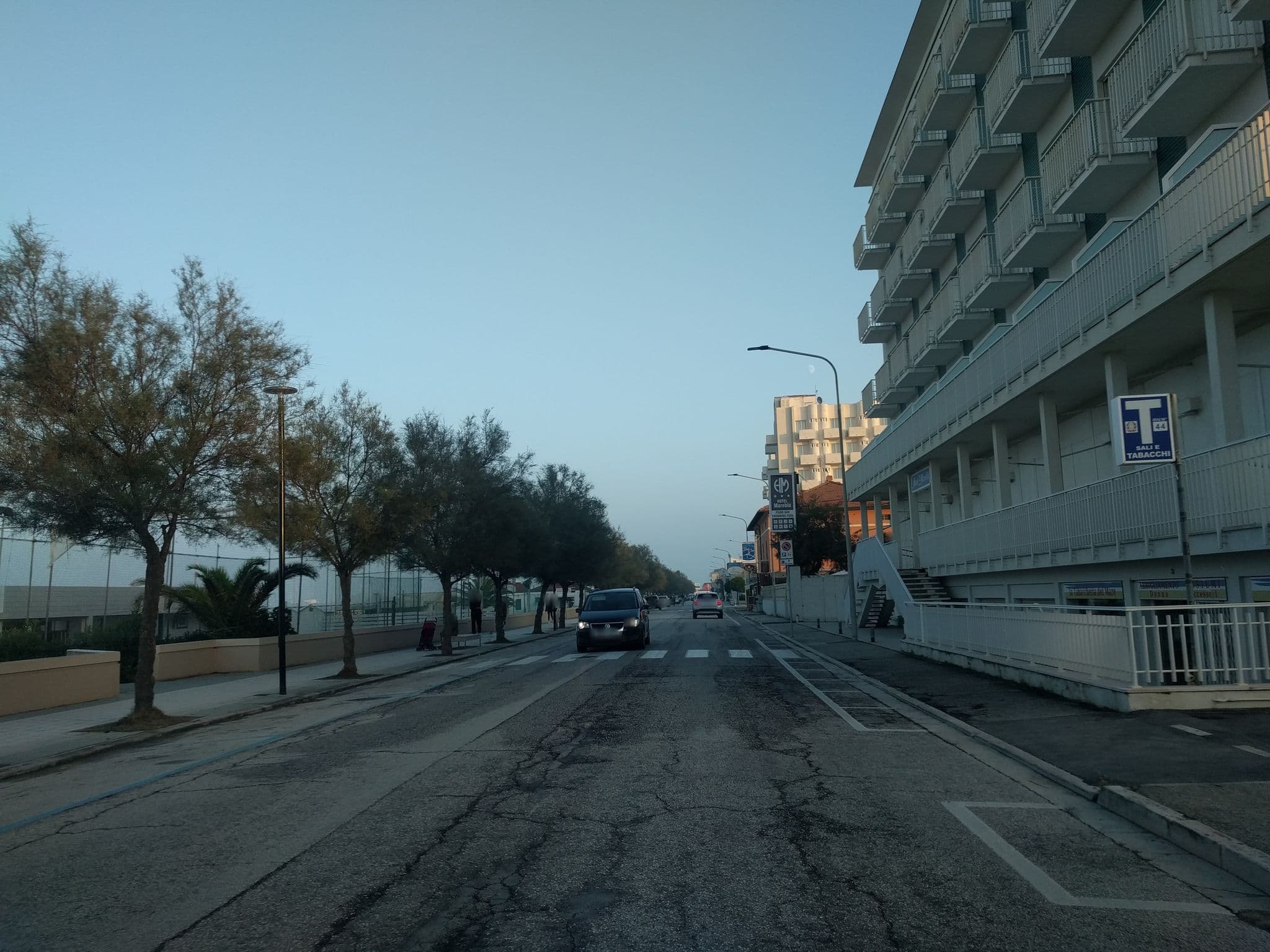 Street view near Hotel Mareblu ***, Senigallia — © sorcrosc (CC BY-SA · Mapillary)