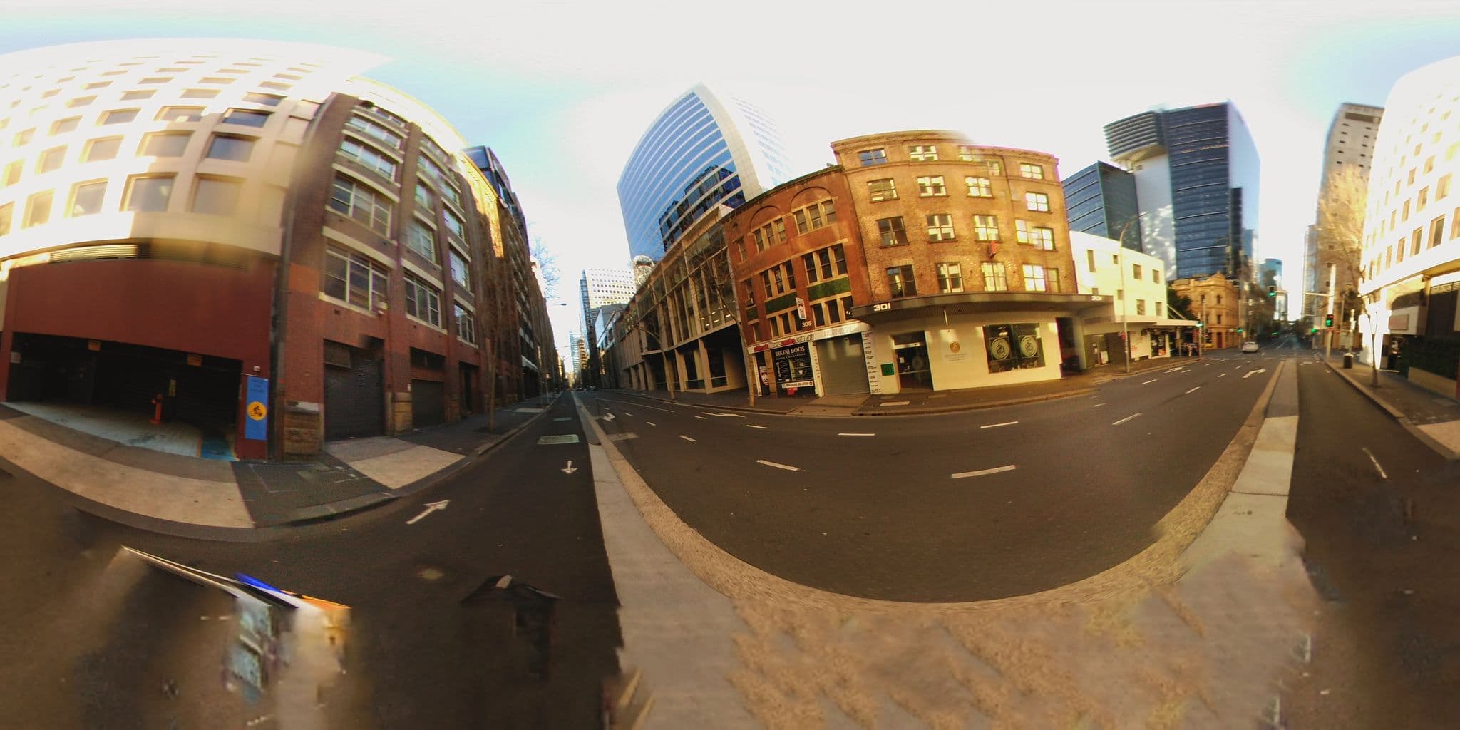 Street view near SKYE Suites, Sydney — © aharvey (CC BY-SA · Mapillary)
