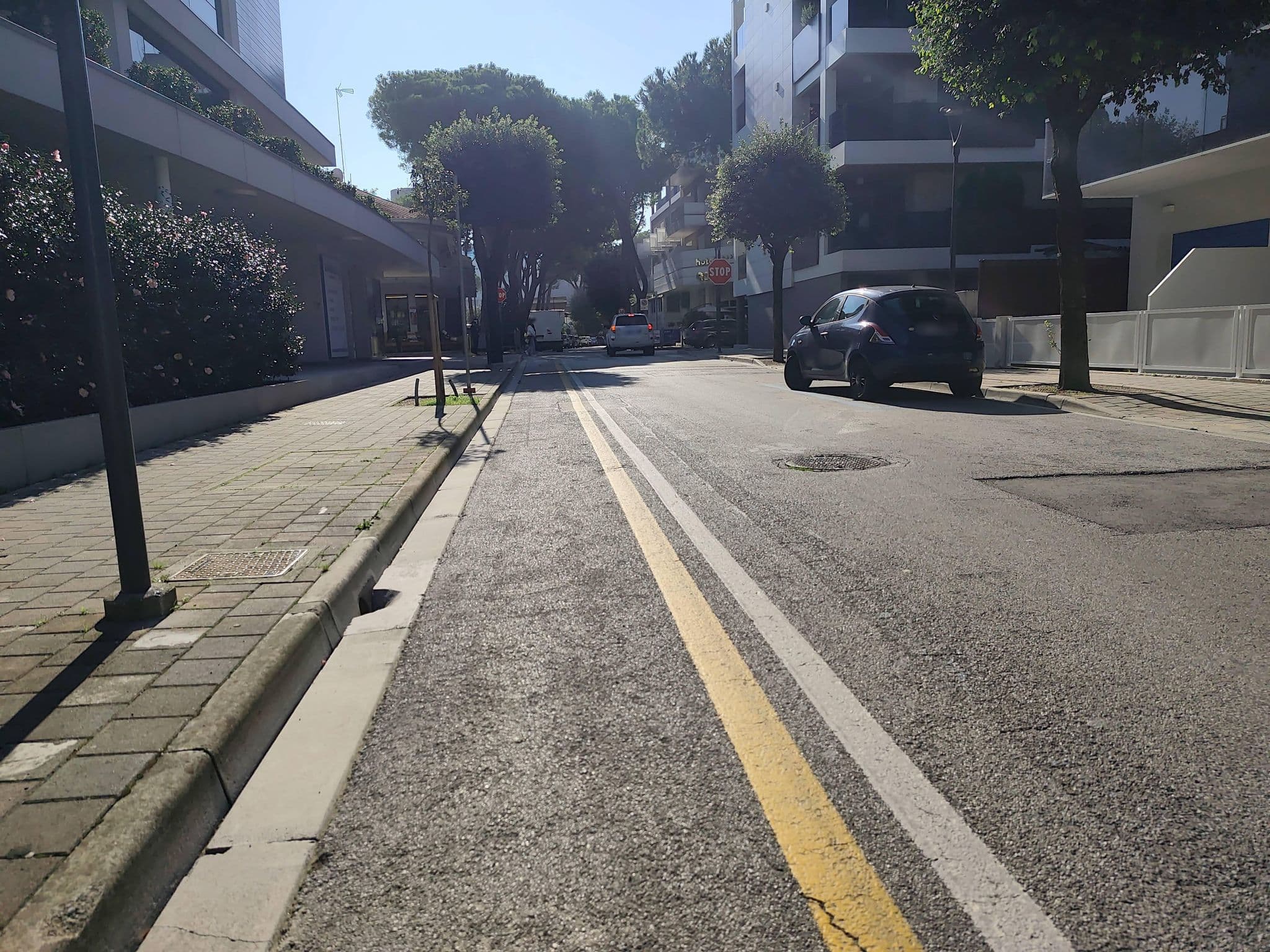 Street view near Adriatica Aparthotel, Lignano Sabbiadoro — © Duro (CC BY-SA · Mapillary)