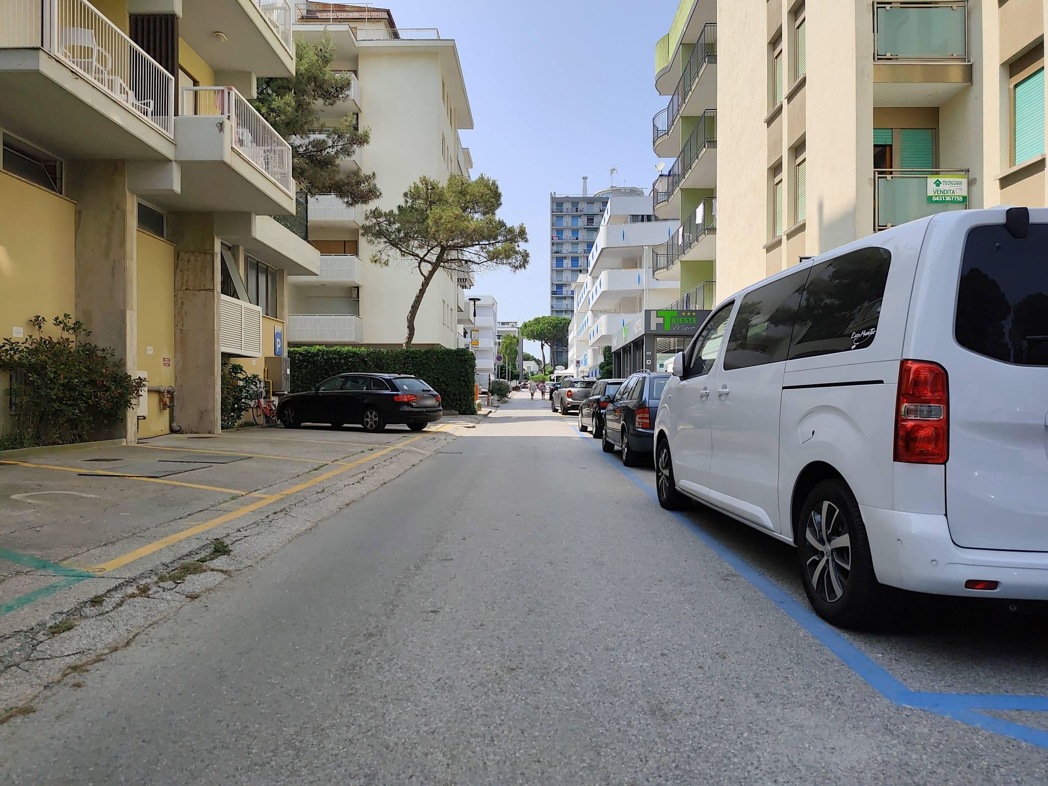 Street view near Atlantic, Lignano Sabbiadoro