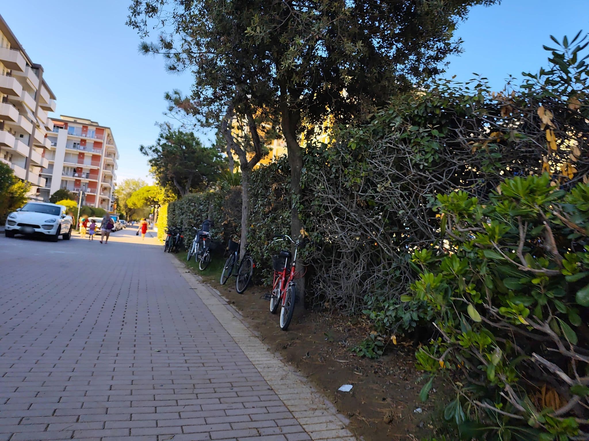 Street view near Residence Panorama, Bibione