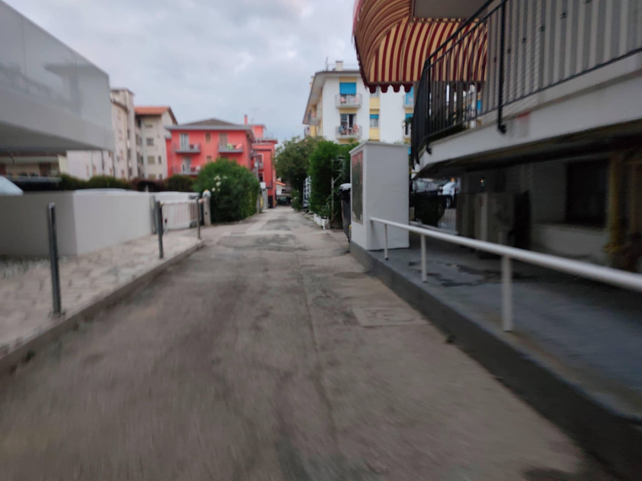 Street view near Canarie, Lido di Jesolo