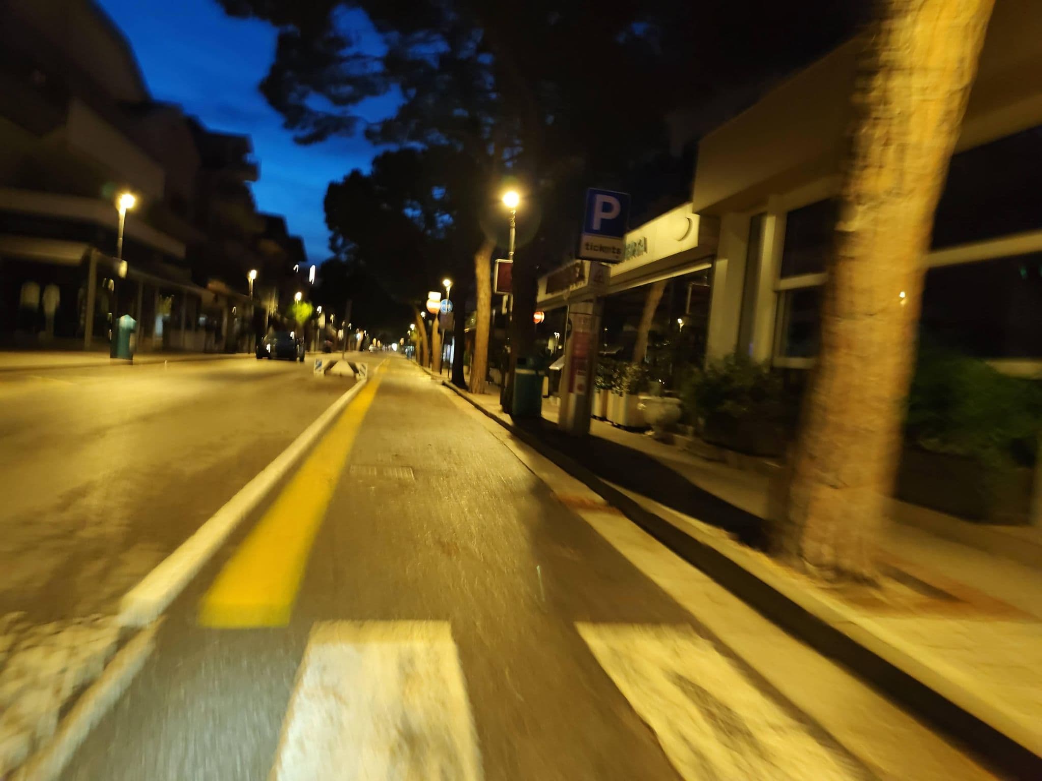 Street view near Vienna, Lido di Jesolo