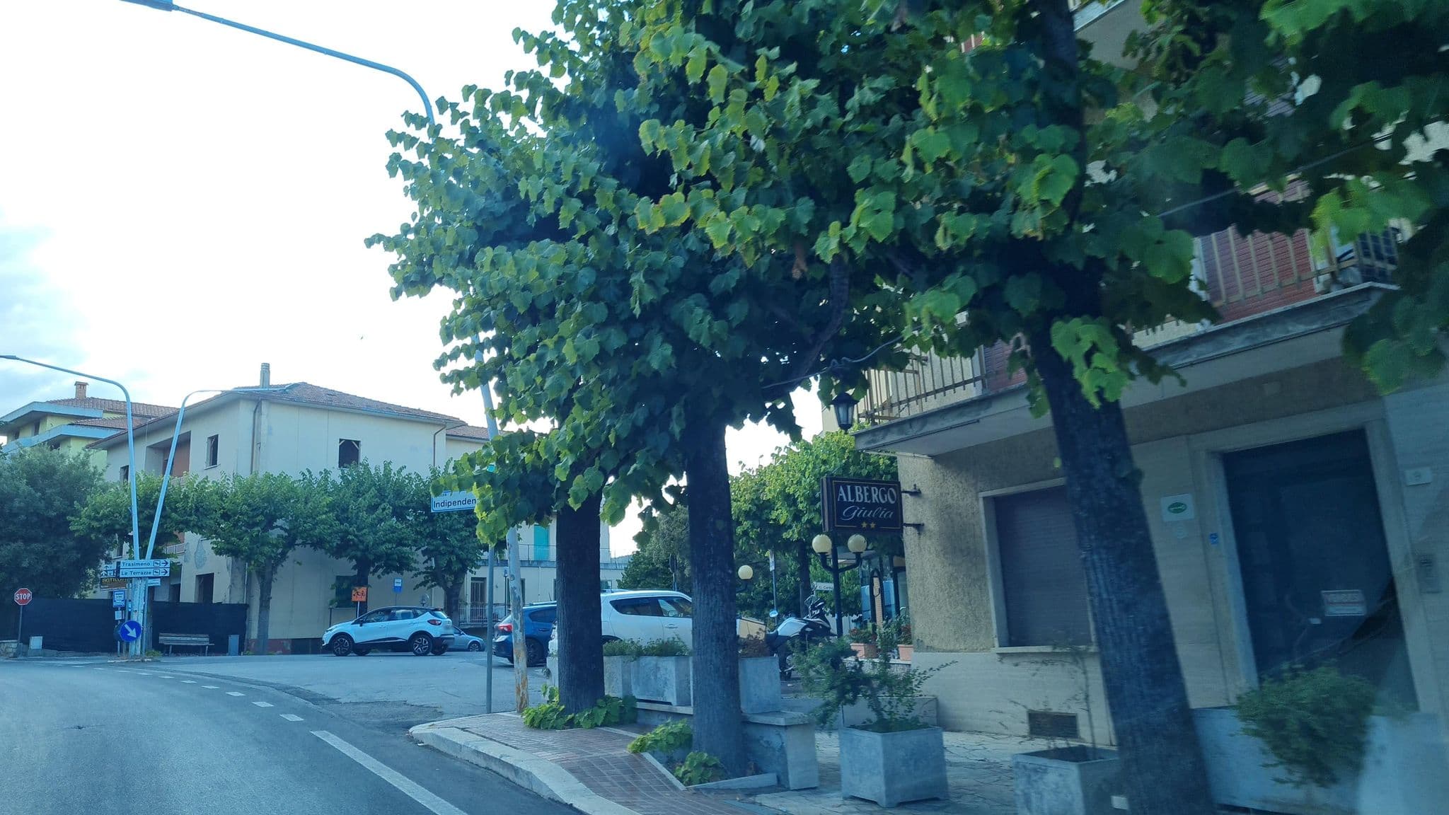 Street view near Hotel Tirrenia, Chianciano Terme — © laniuscollurio (CC BY-SA · Mapillary)