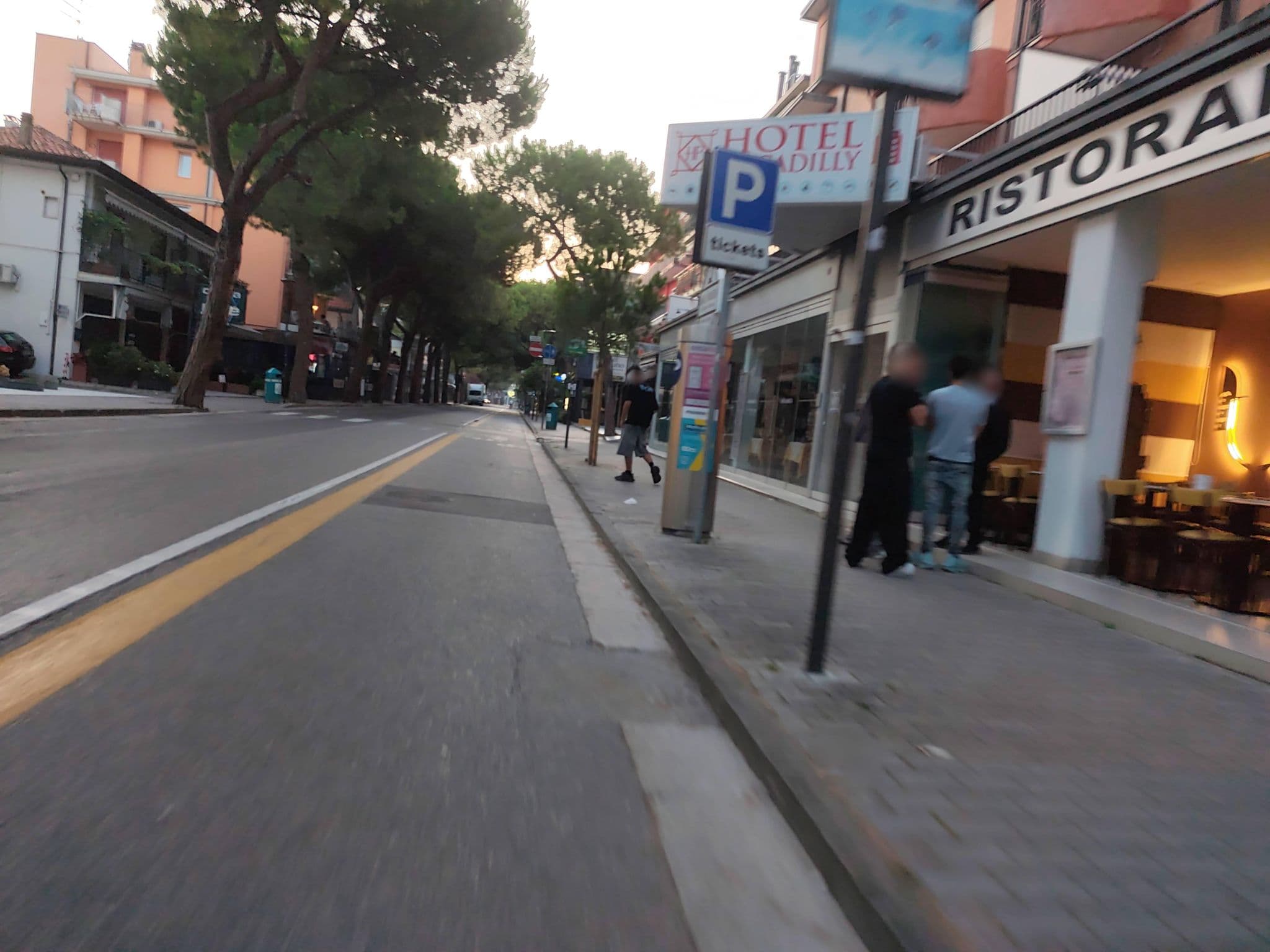 Street view near Piccadilly, Lido di Jesolo