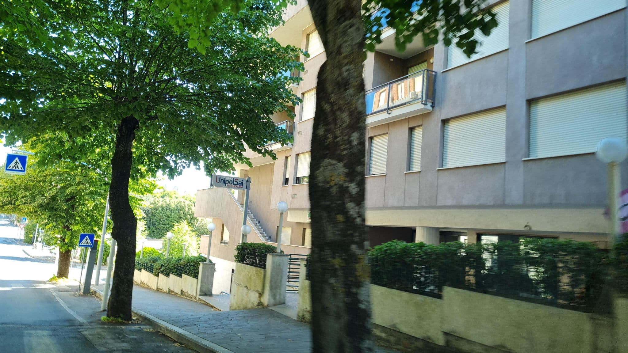 Street view near Grand Hotel Boston, Chianciano Terme — © laniuscollurio (CC BY-SA · Mapillary)