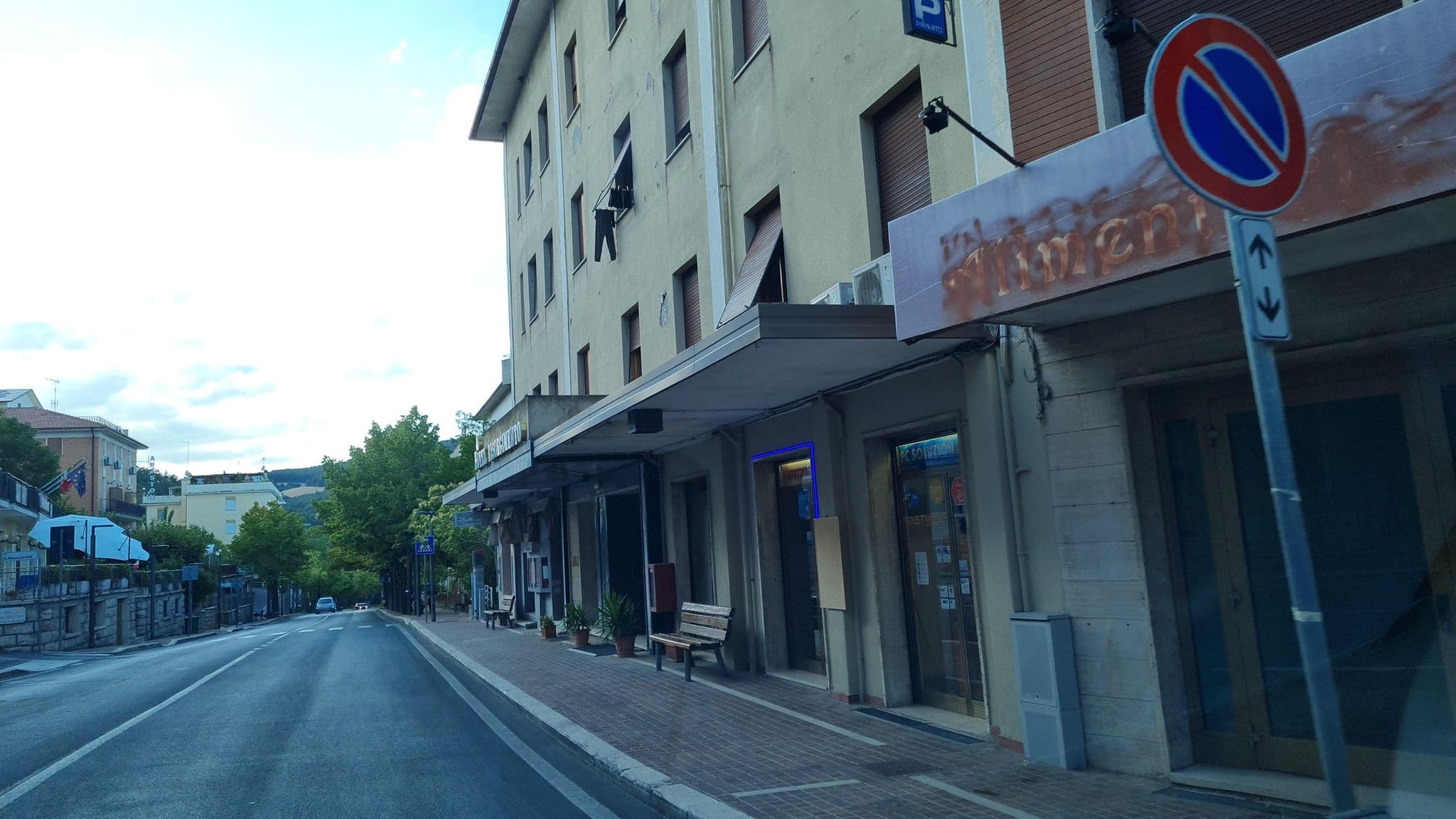 Street view near Hotel Risorgimento, Chianciano Terme — © laniuscollurio (CC BY-SA · Mapillary)