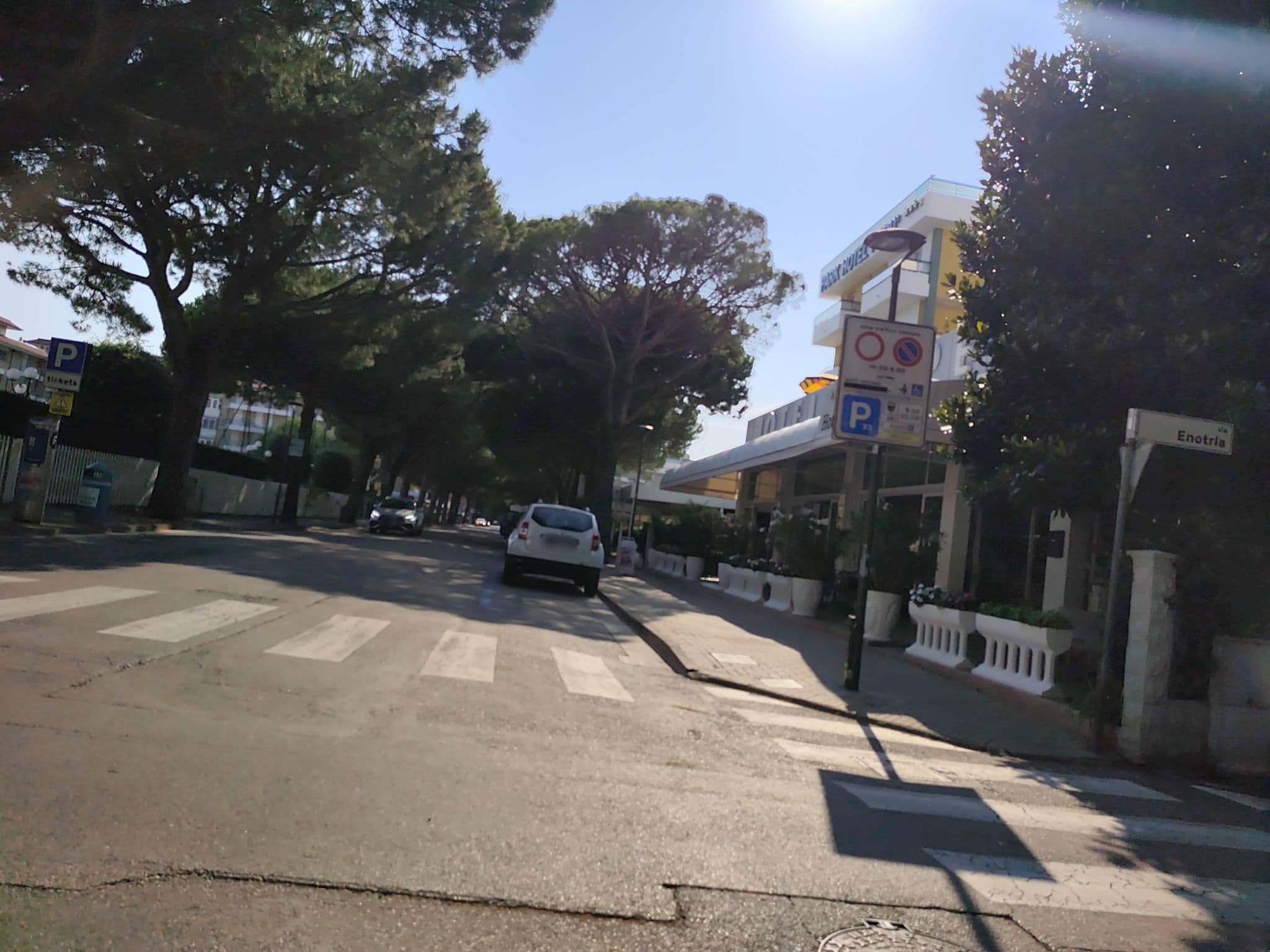 Street view near Coppe, Lido di Jesolo