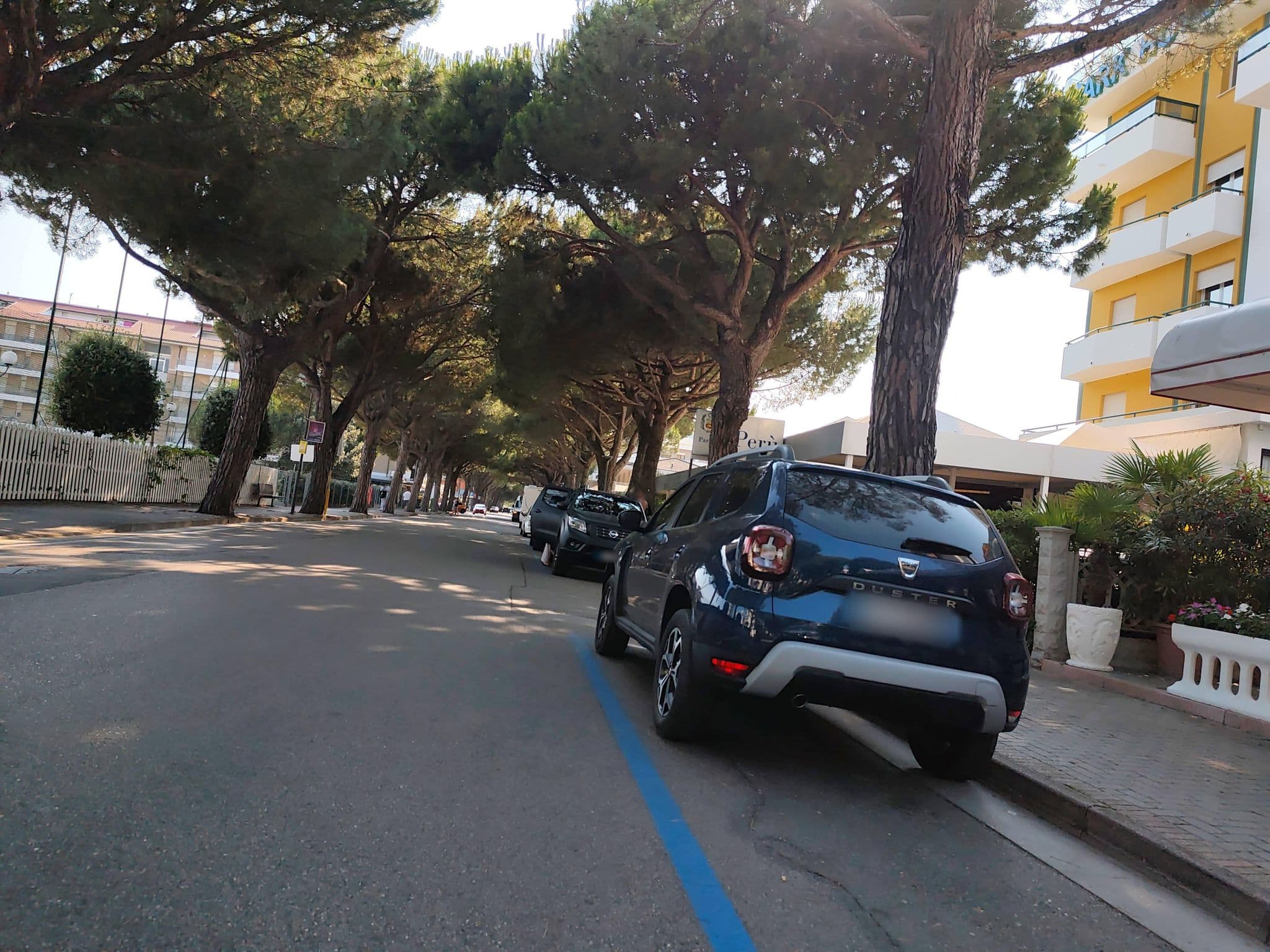 Street view near Parkhotel Peru', Lido di Jesolo