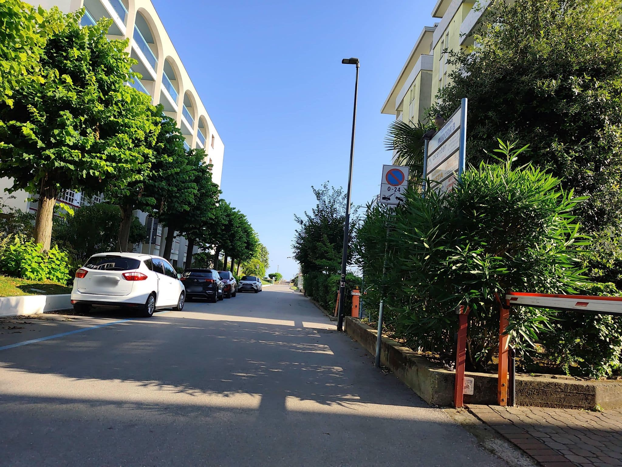 Street view near Aparthotel Imperial, Bibione